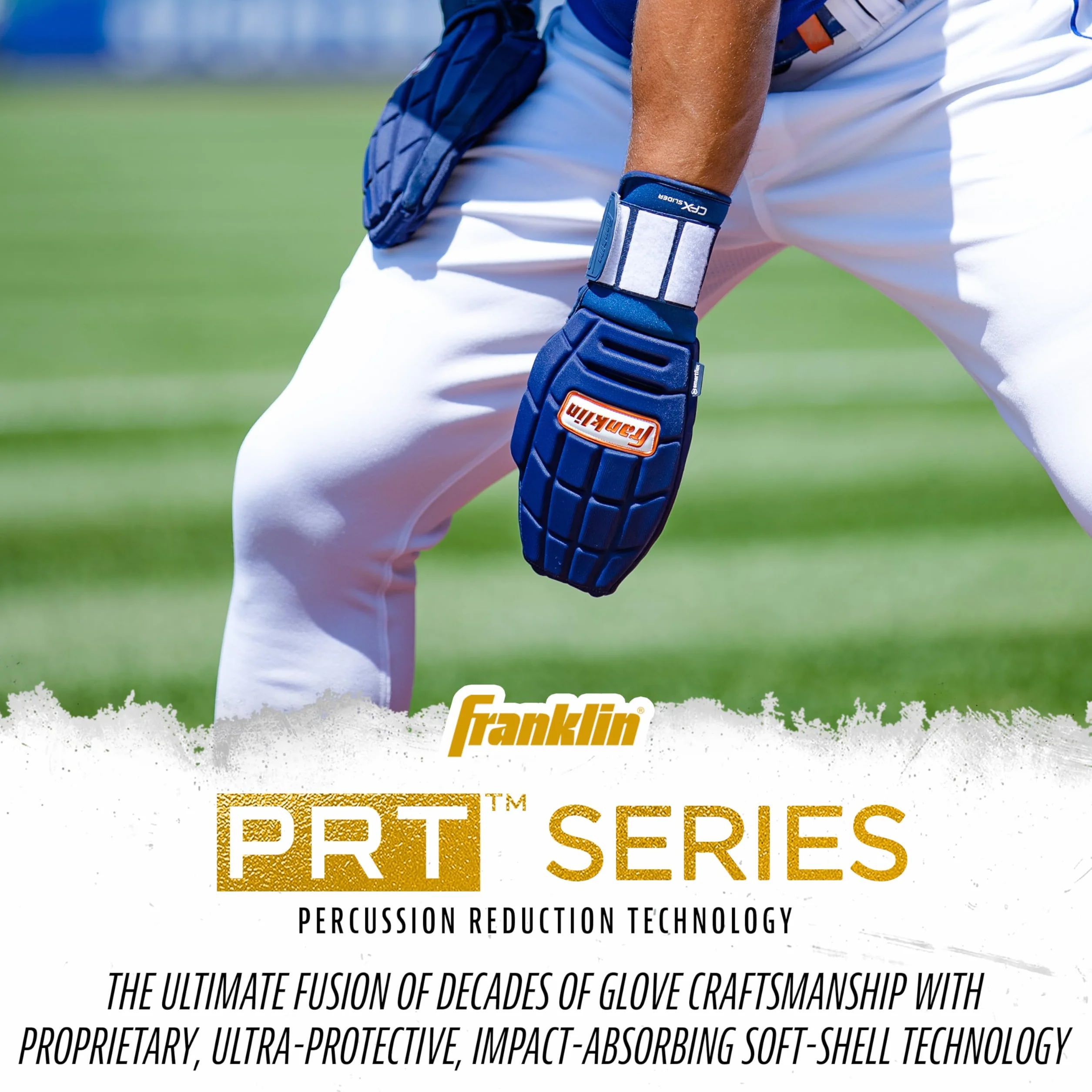 Franklin Sports Cfx Prt Adult Protective Baserunning Sliding Glove Gants de Protection Unisexe