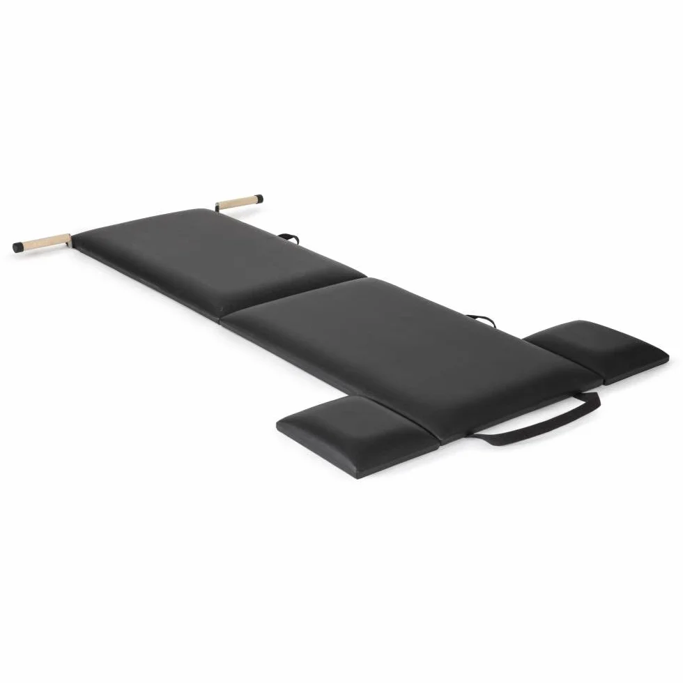 Tapis pliable avec poignées Noir