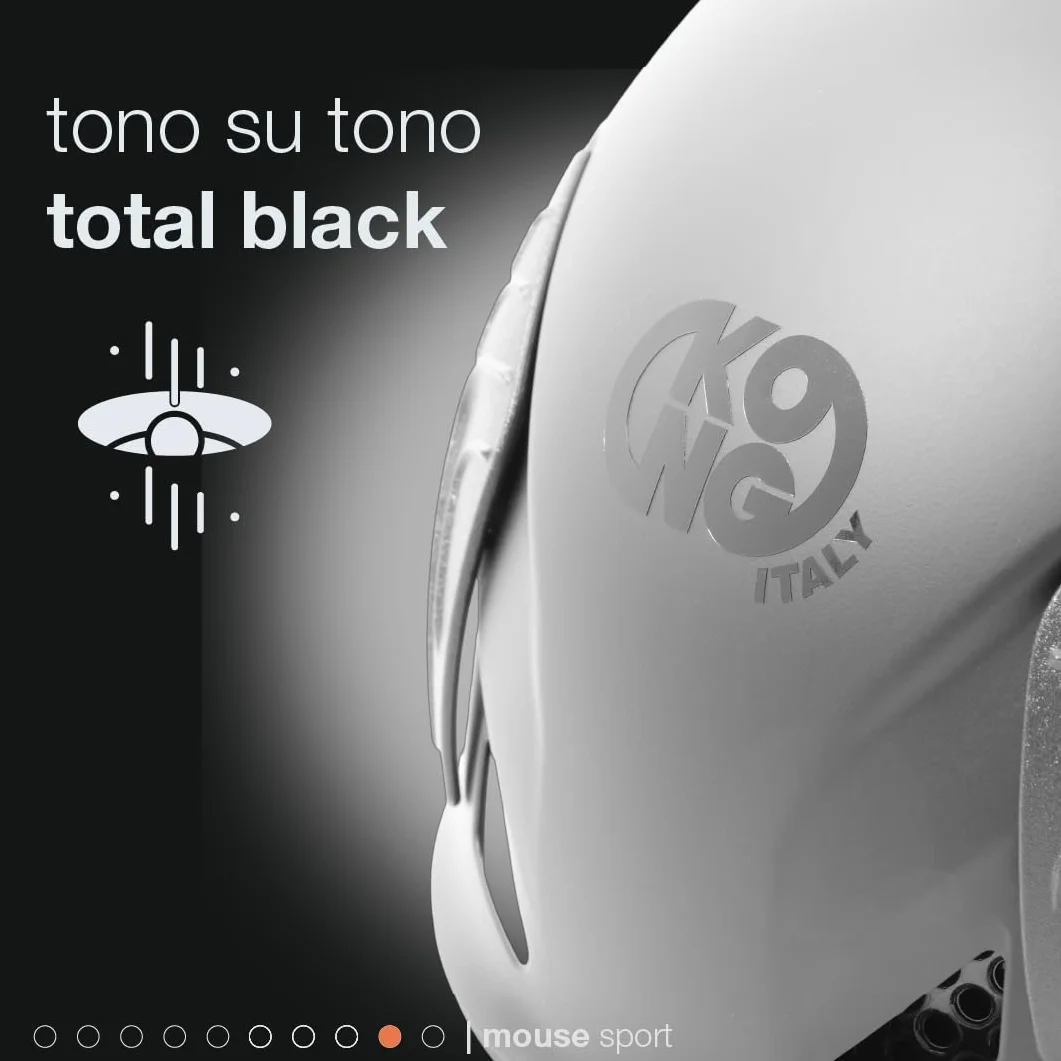 Kong 99716GN02KK Casque Noir Soft Touch Taille Unique