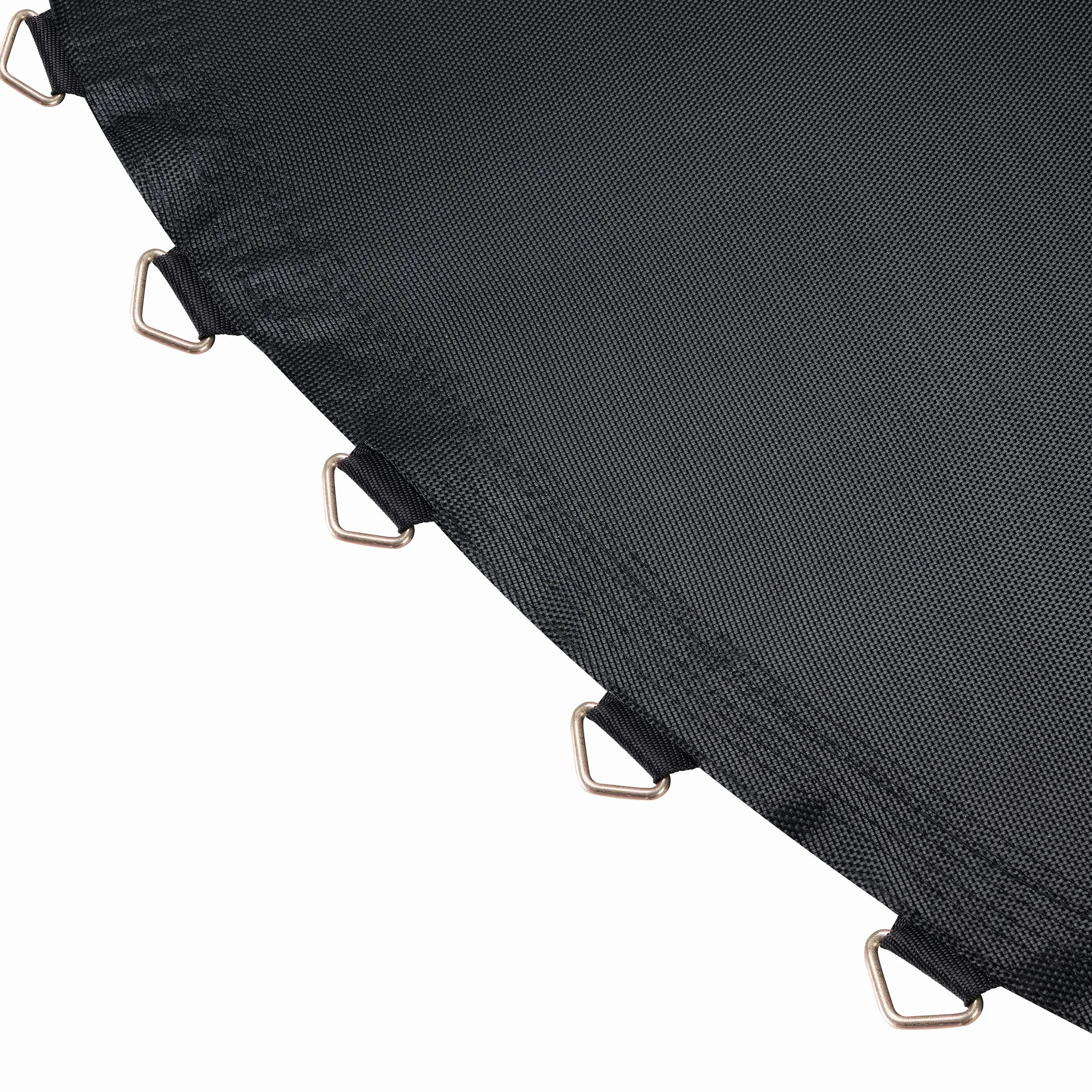 Monzana Tapis de Saut Trampoline Ø 183/244/305/366/427 cm 30-96 Oeillets Cousus 8 Fois résistants aux UV 13,5-14 cm Ressorts 50-150 kg Jardin Toile de Saut Trampoline Accessoires