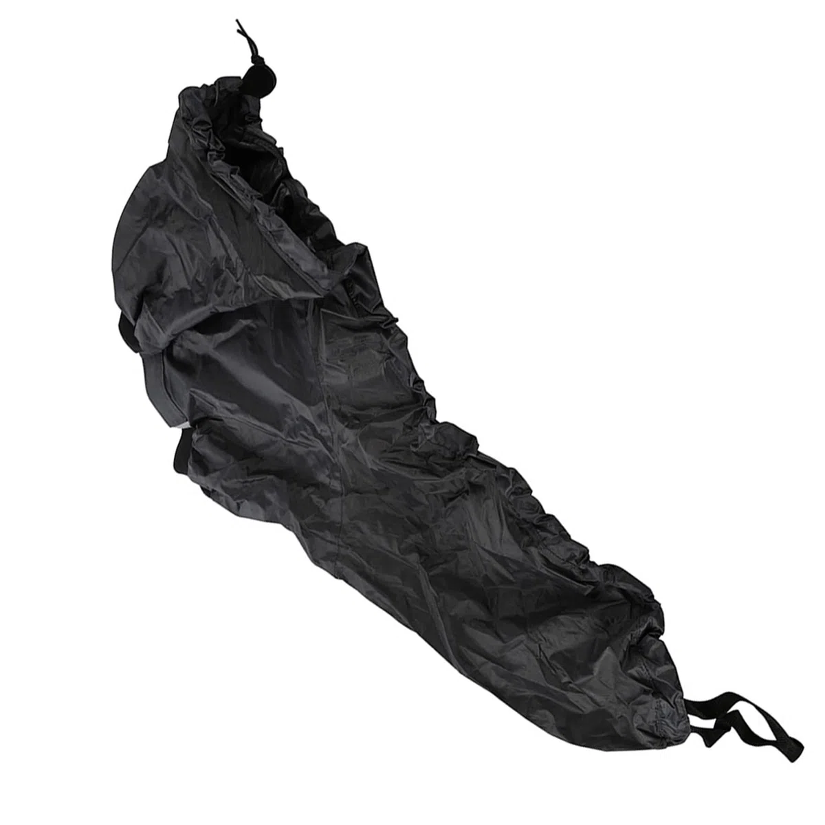 Jupe de pulvérisation professionnelle en nylon pour sports nautiques, kayak, canoë en plein air (noir)