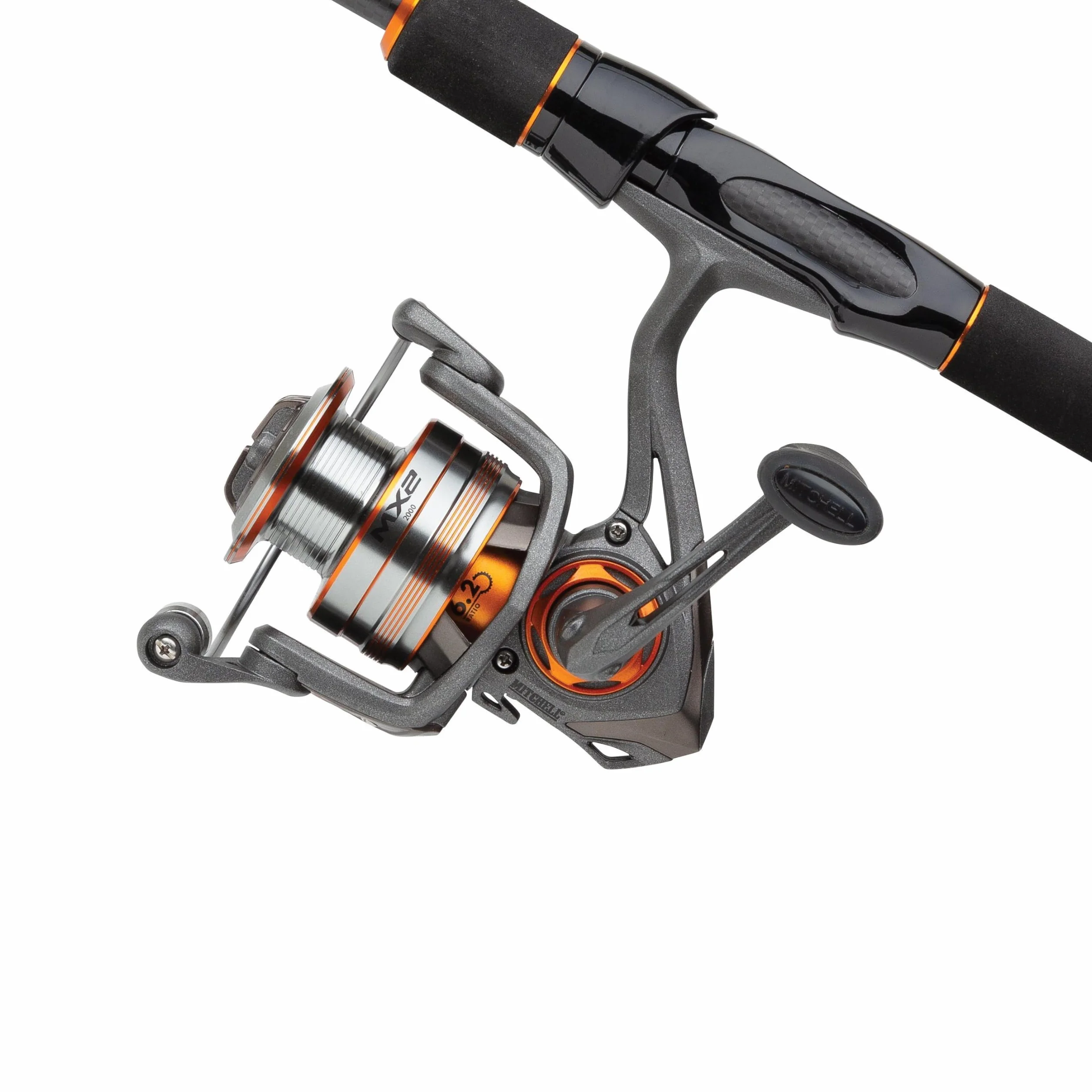 Mitchell Traxx MX2 Cannes à Lancer et moulinets Combo – Kit de pêche prédateur – Brochet, Perche, Sandre, Truite