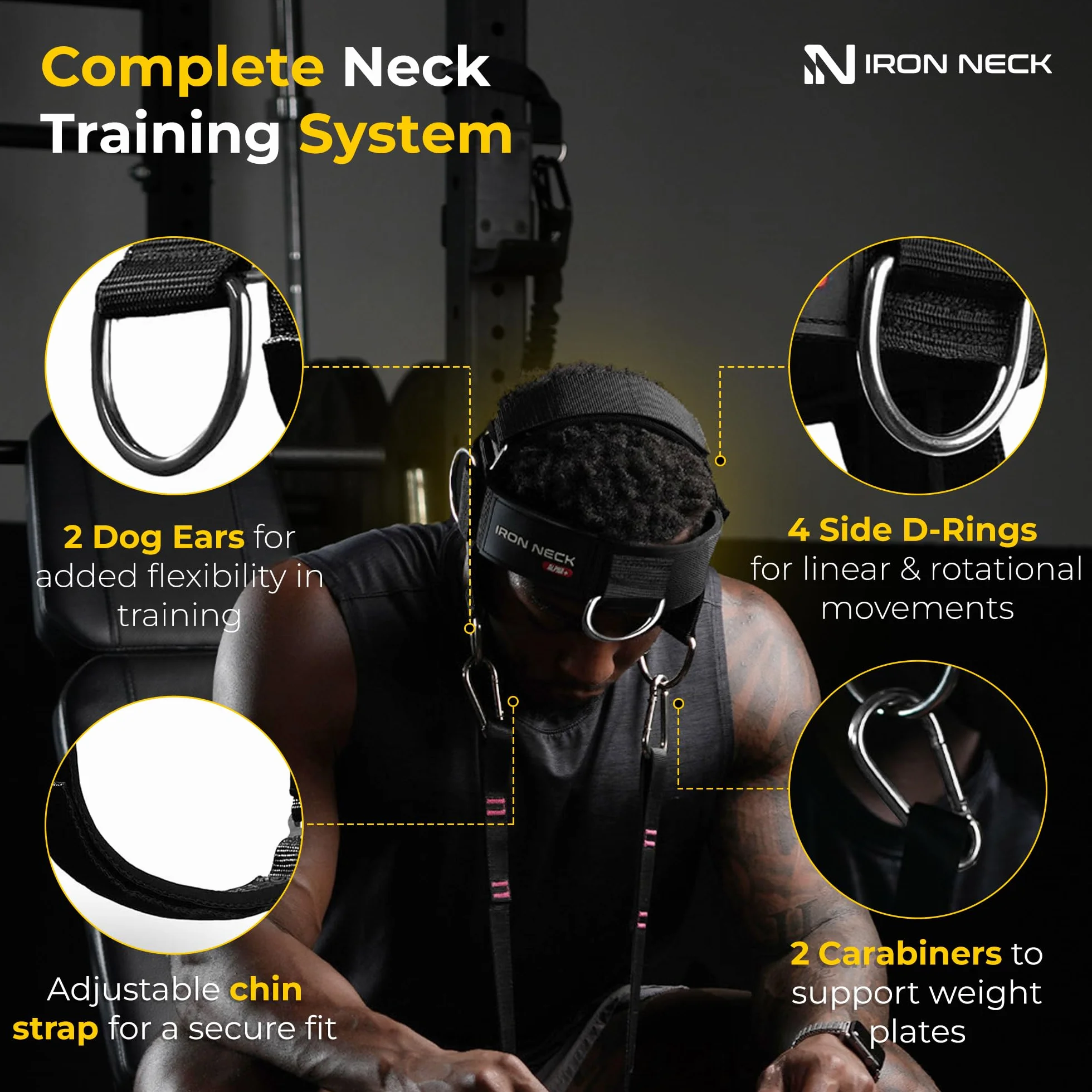 Iron Neck Harnais Alpha Plus