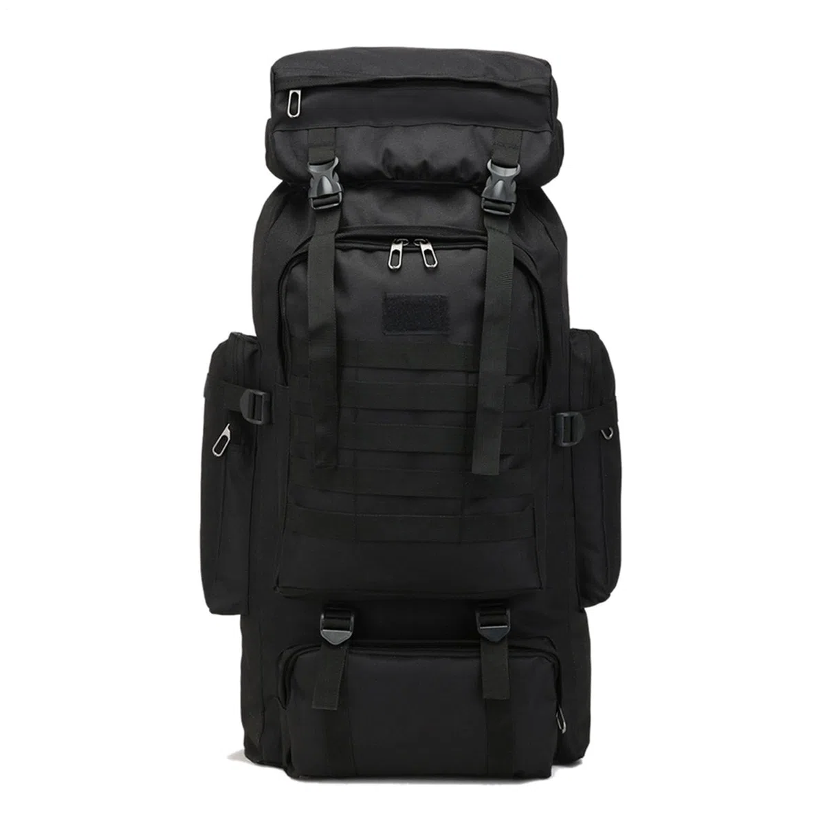 Sac à dos militaire tactique 80 L, sac à dos imperméable et résistant pour toutes les aventures en tout terrain, grand sac de transport de matériel de survie pour le camping et les expéditions