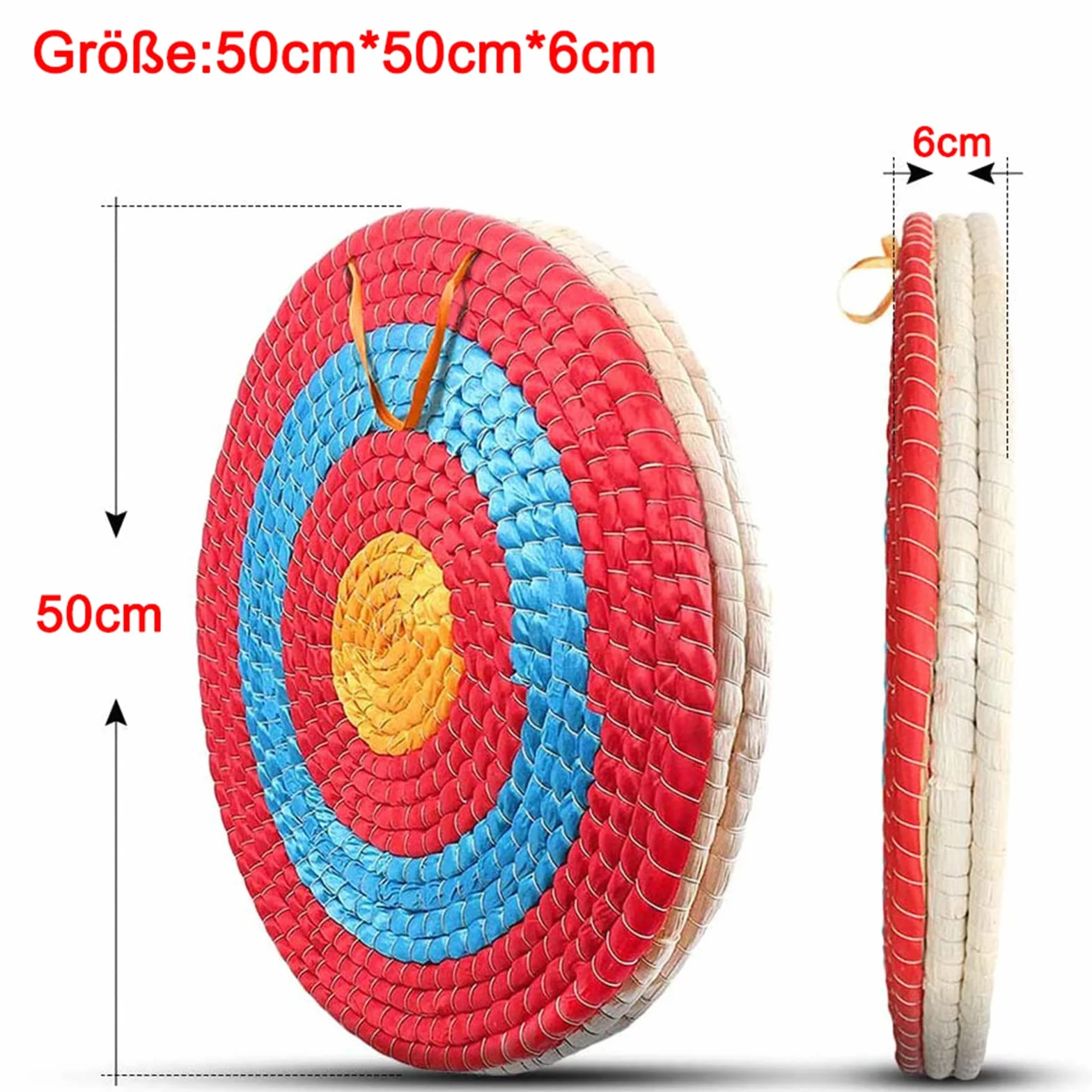 Cibles de tir à l'arc, Cible Traditionnelle Faite à la Main en Paille, Cible tir à l'arc parenthèses