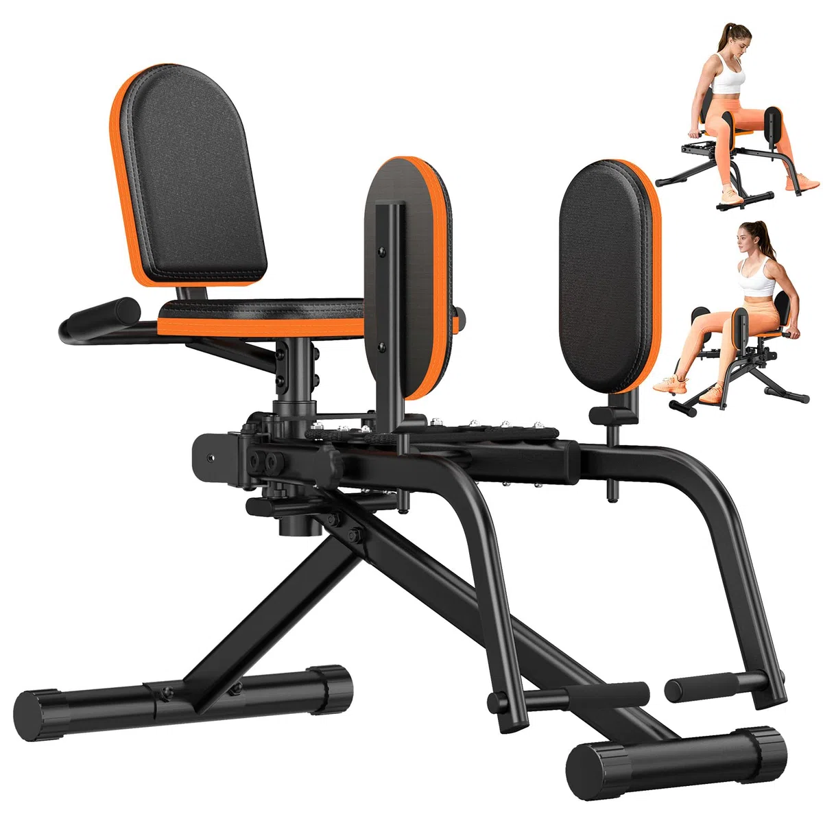 HXD-ERGO Appareil d’Abduction pour Cuisses, Fessiers et Hanches, Machine Réglable pour Hommes et Femmes, Confortable et Compact, Entraînement à Domicile