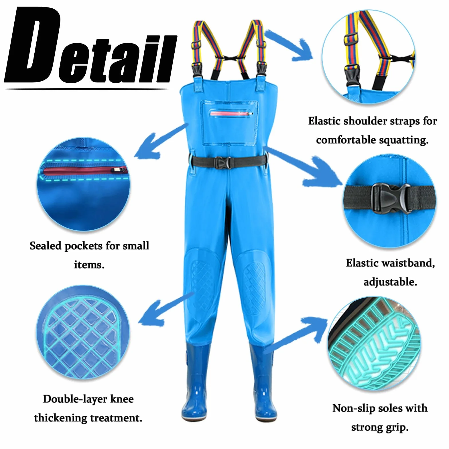 Crosswater Waders de pêche femme imperméable respirant avec bottes antidérapantes bandoulière réglable