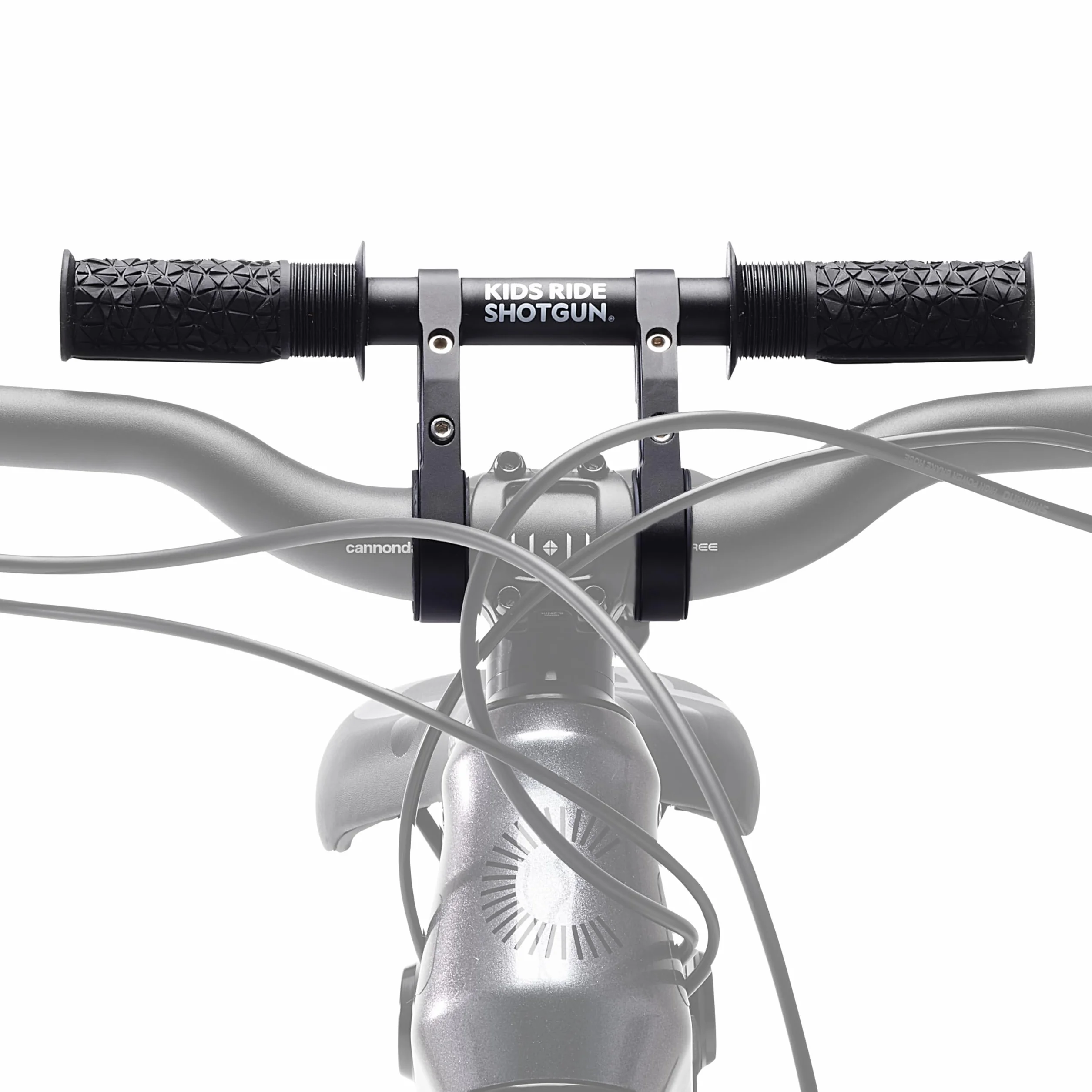 Kids Ride Shotgun – Guidons, Compatible avec la plupart des VTT récents pour adultes, Accessoire pour la selle enfant, Installation et retrait faciles (Shotgun 2.0 Handlebars)