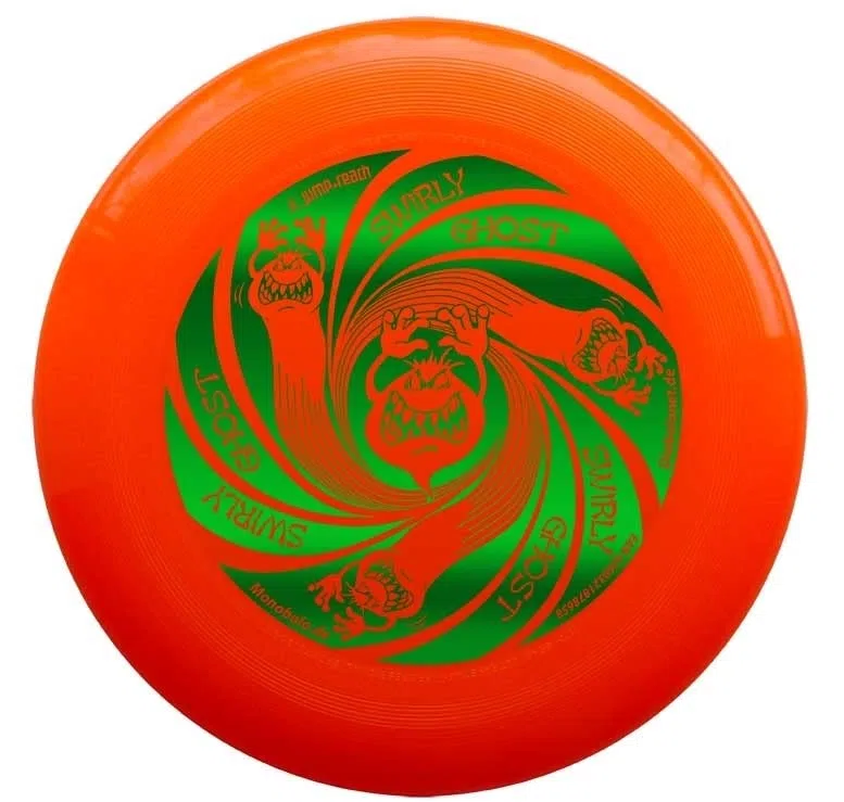 Discraft Ultimate Frisbee Ultra Star Orange Swirling Ghost 175 g