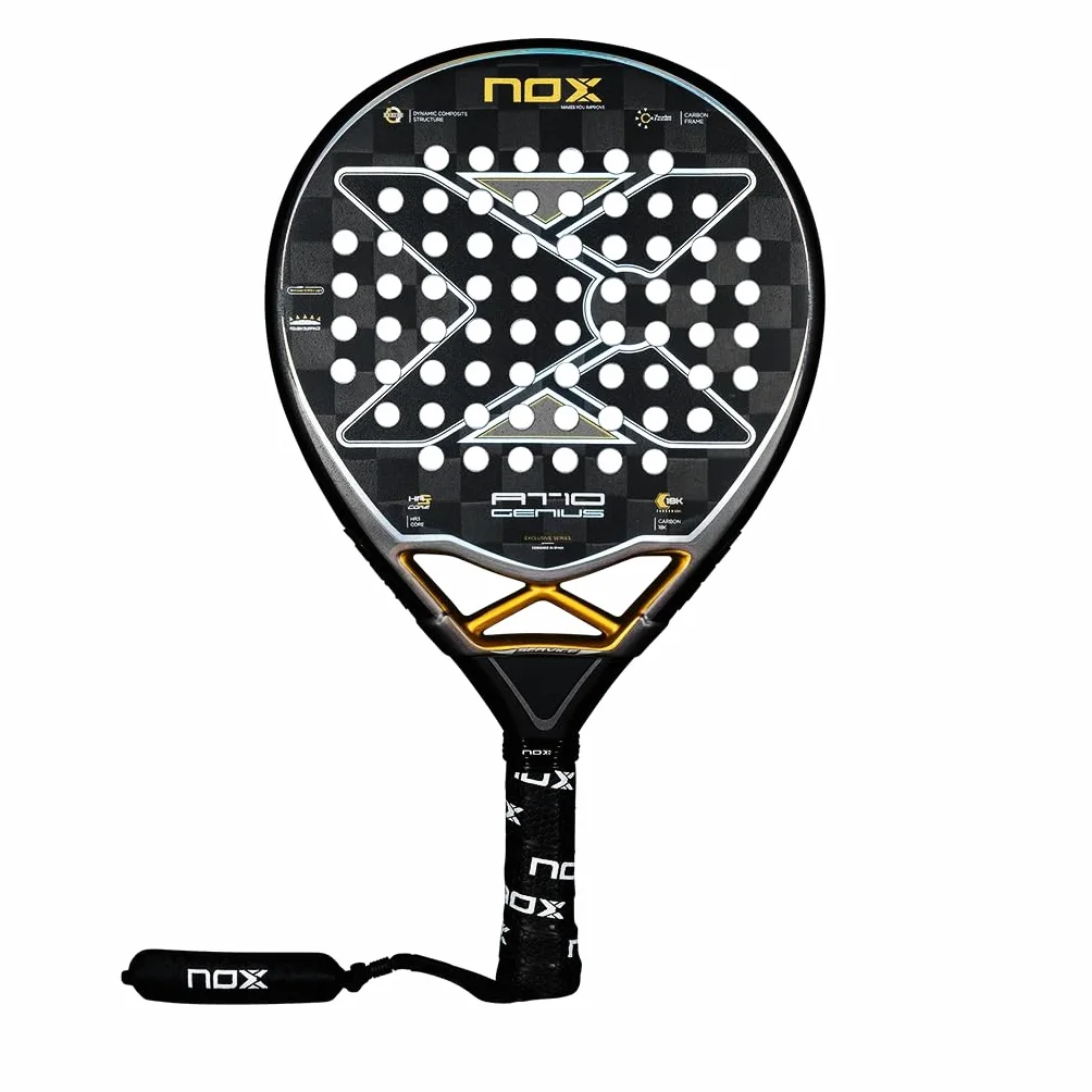 Raquette Nox AT10 Genius 18k Noir/Or (Exclusif)