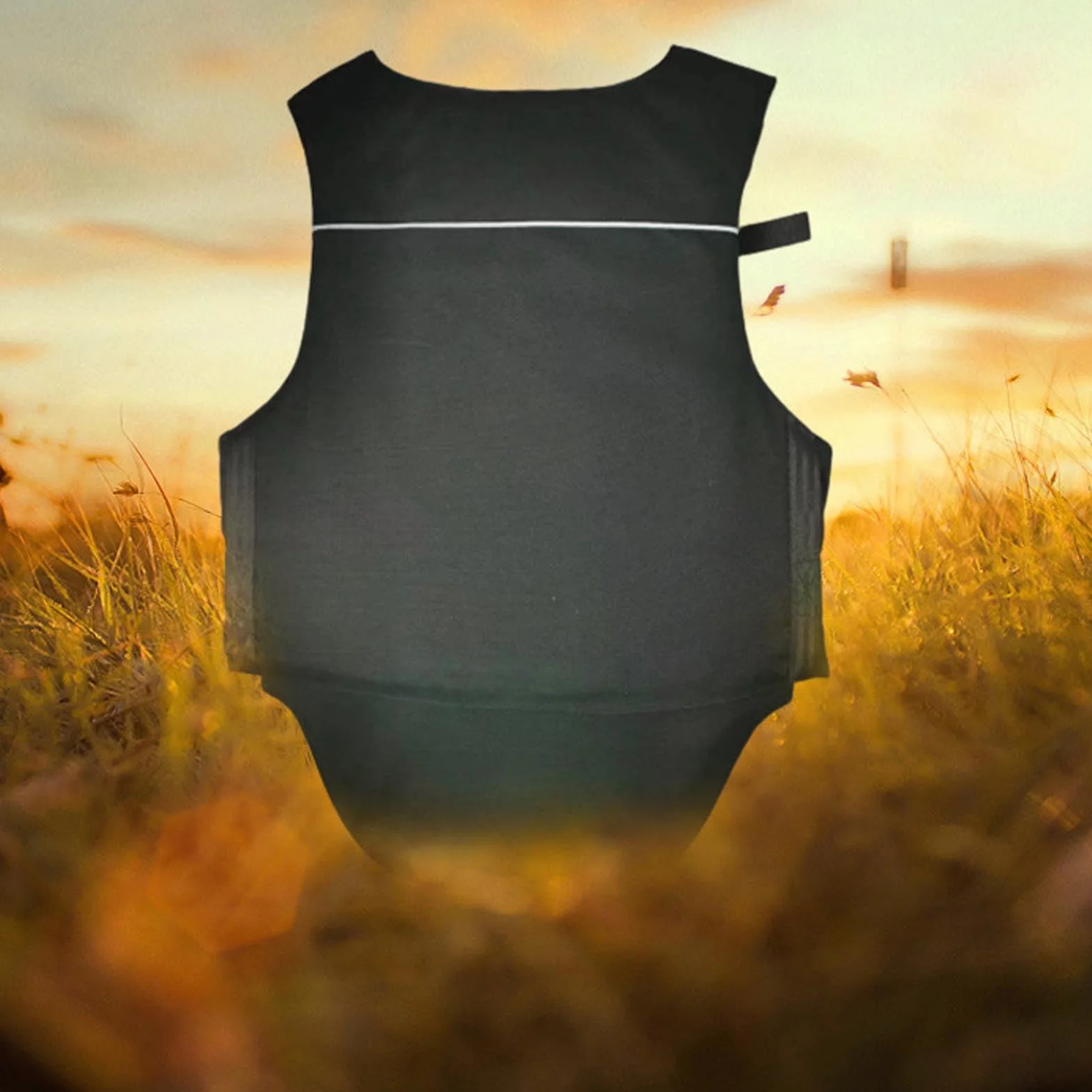 Tbest Gilet équestre rembourré en mousse de sécurité absorbant les chocs pour l'équitation, les courses en plein air