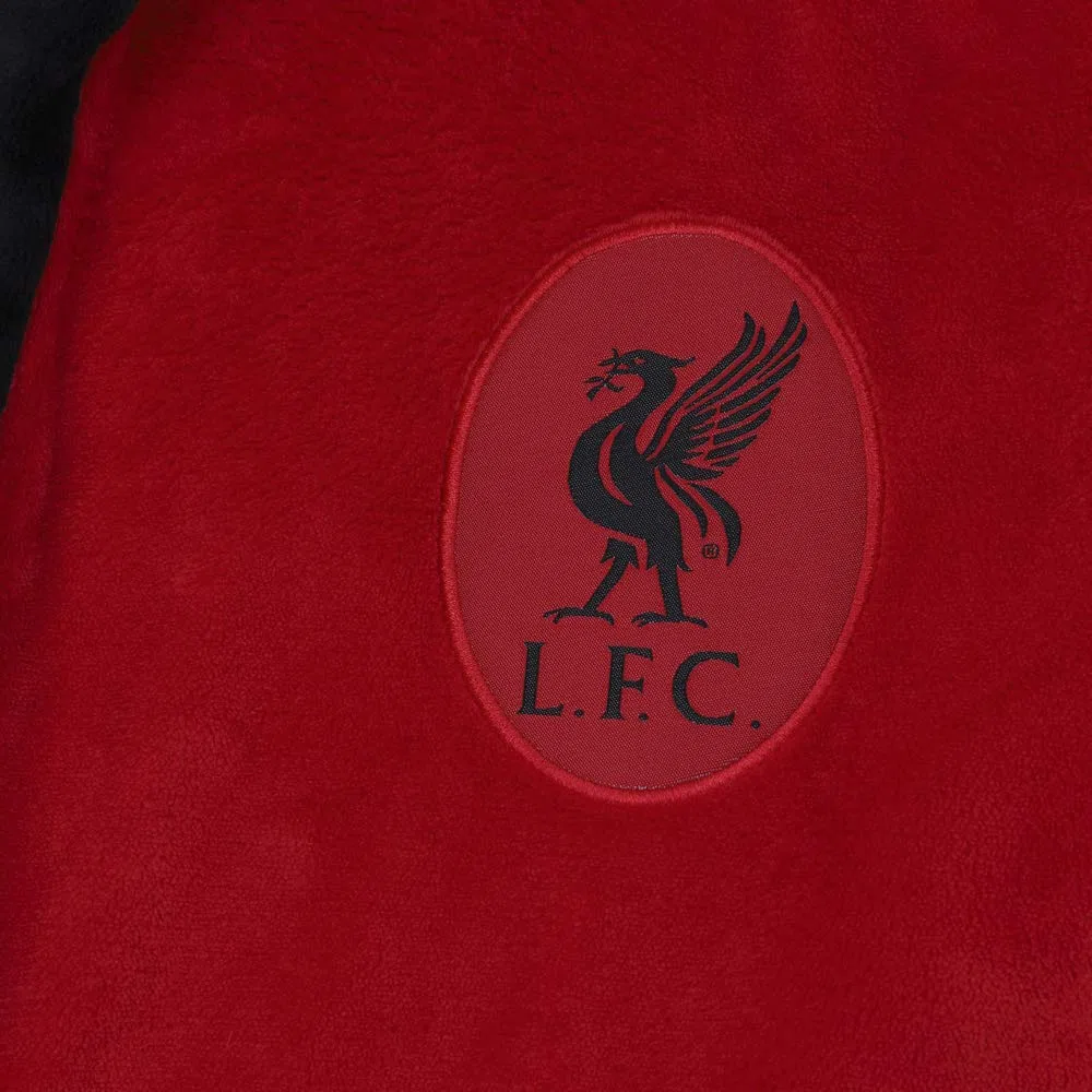 Liverpool FC Officiel - Robe de Chambre à Capuche - Polaire - Homme