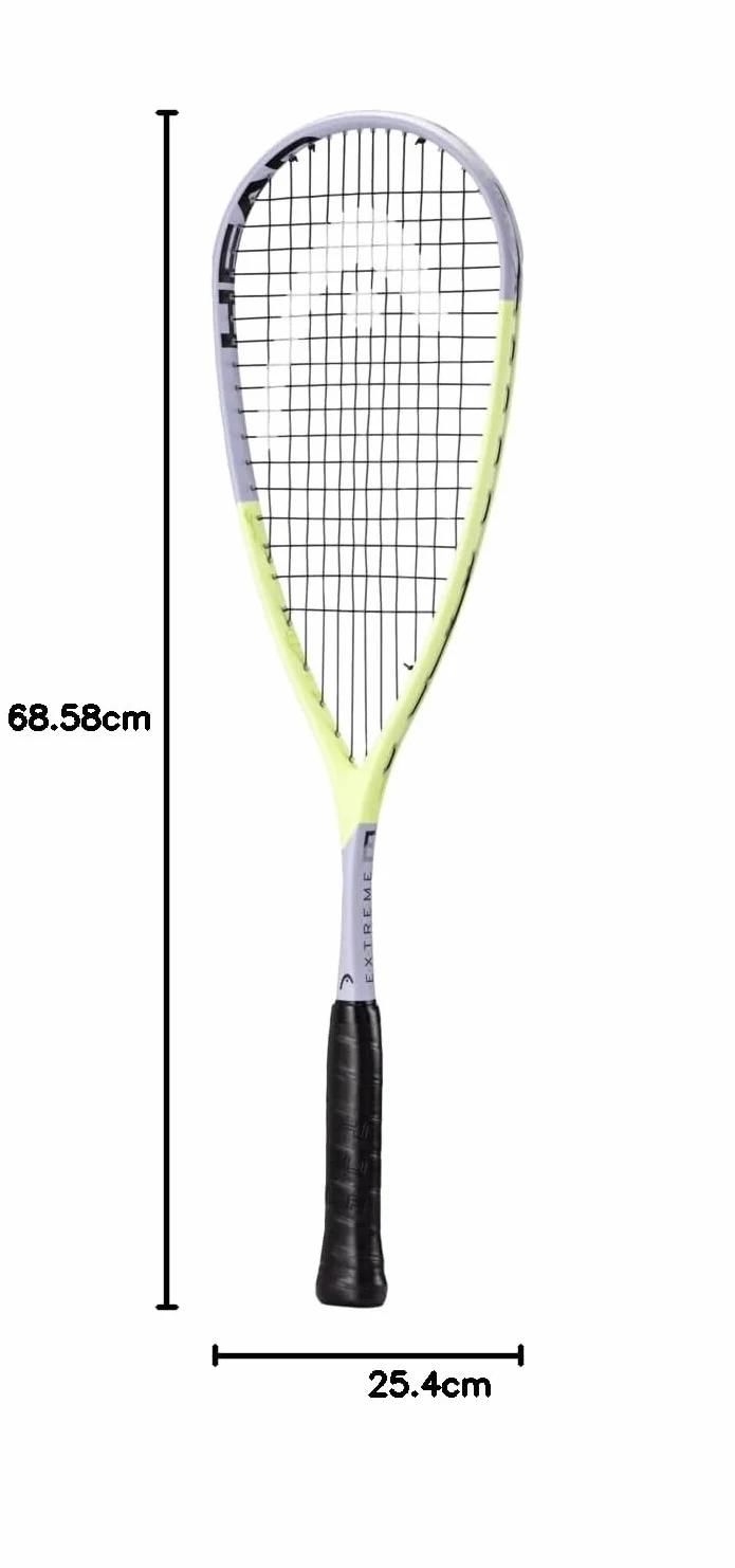 HEAD Extreme 120 2025 Raquette de Squash Jaune/Violet
