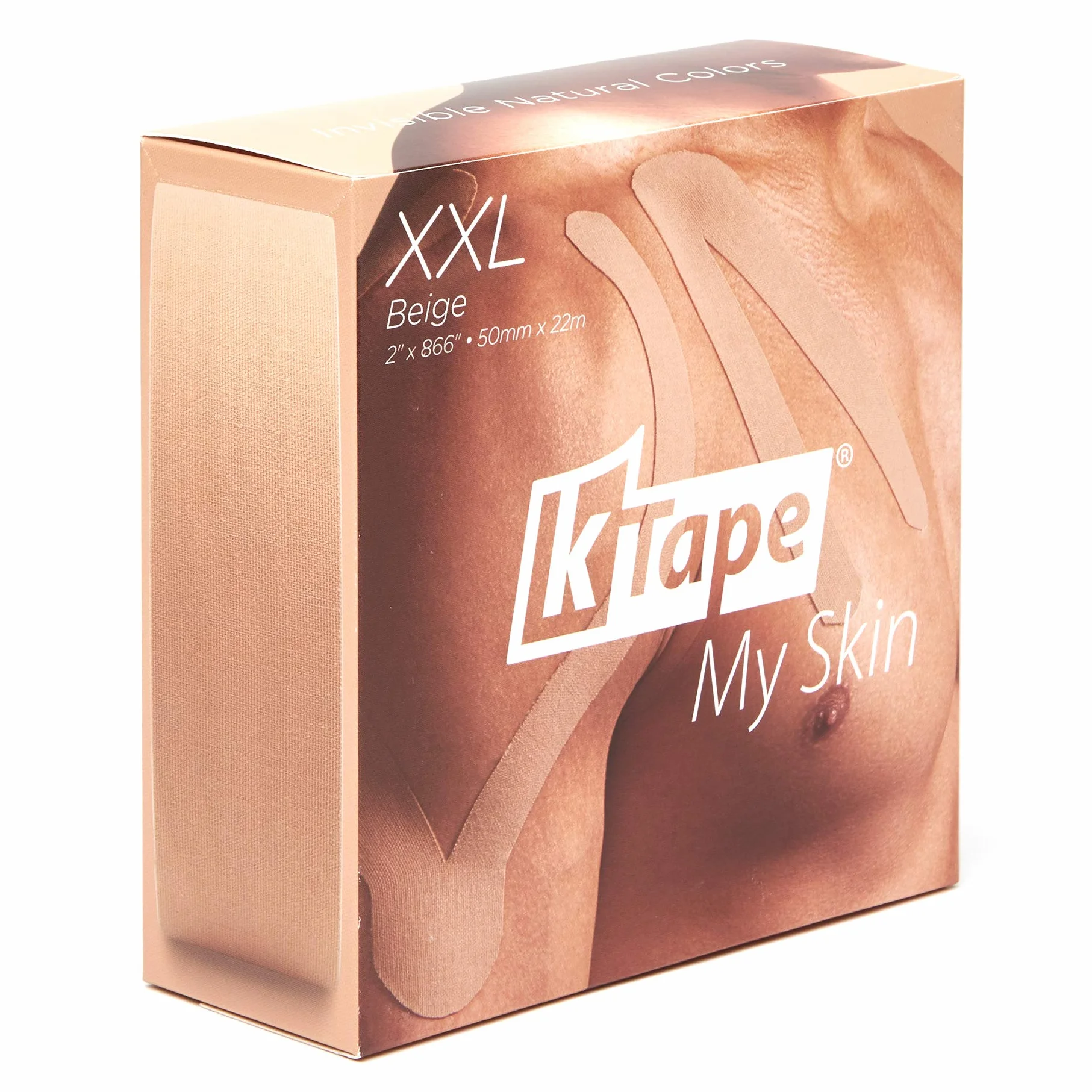 K-Tape My Skin Beige XXL Rouleau 5 cm x 22 m