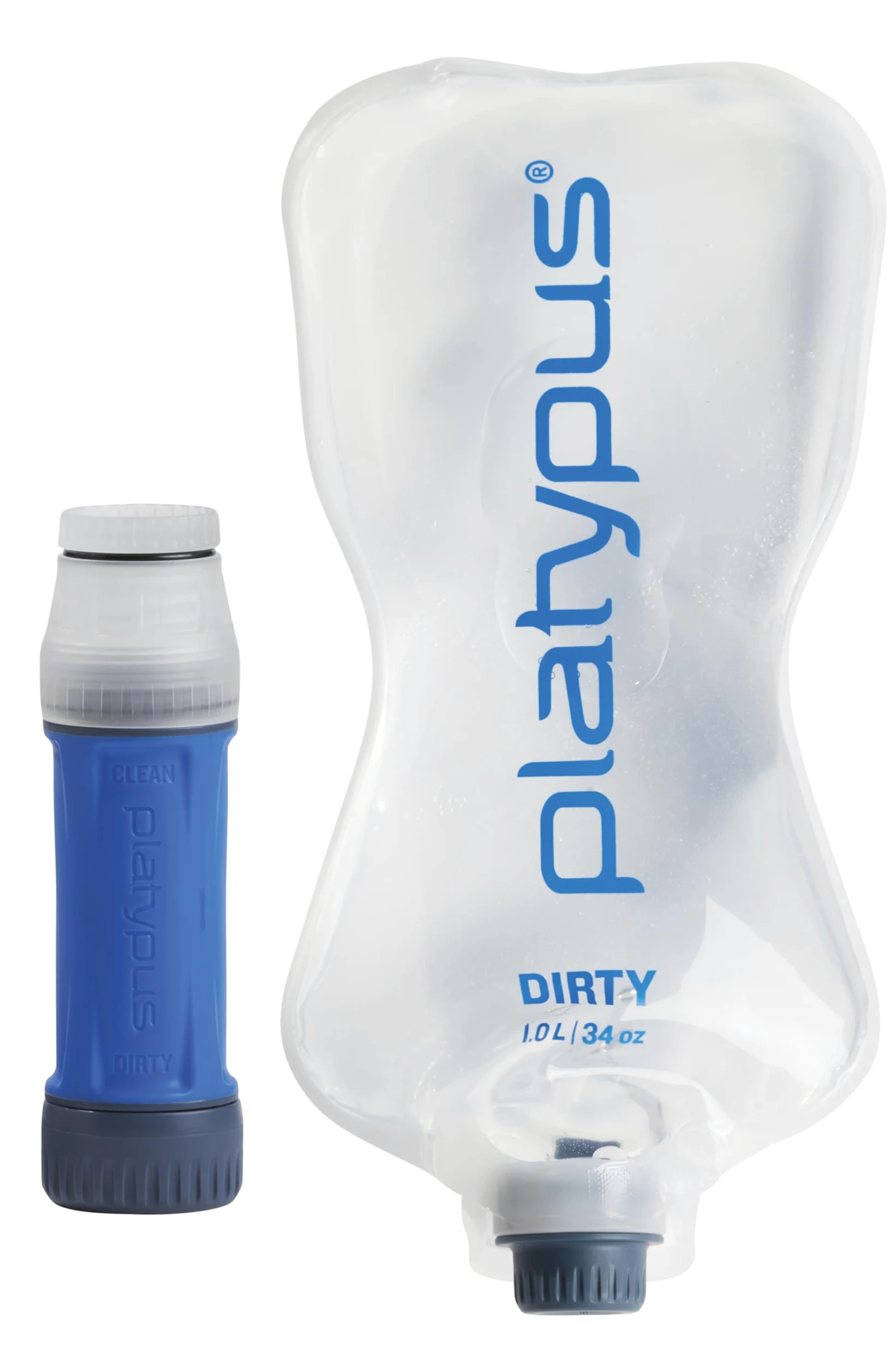 Platypus QuickDraw Système de filtration Bleu Taille unique 1 l