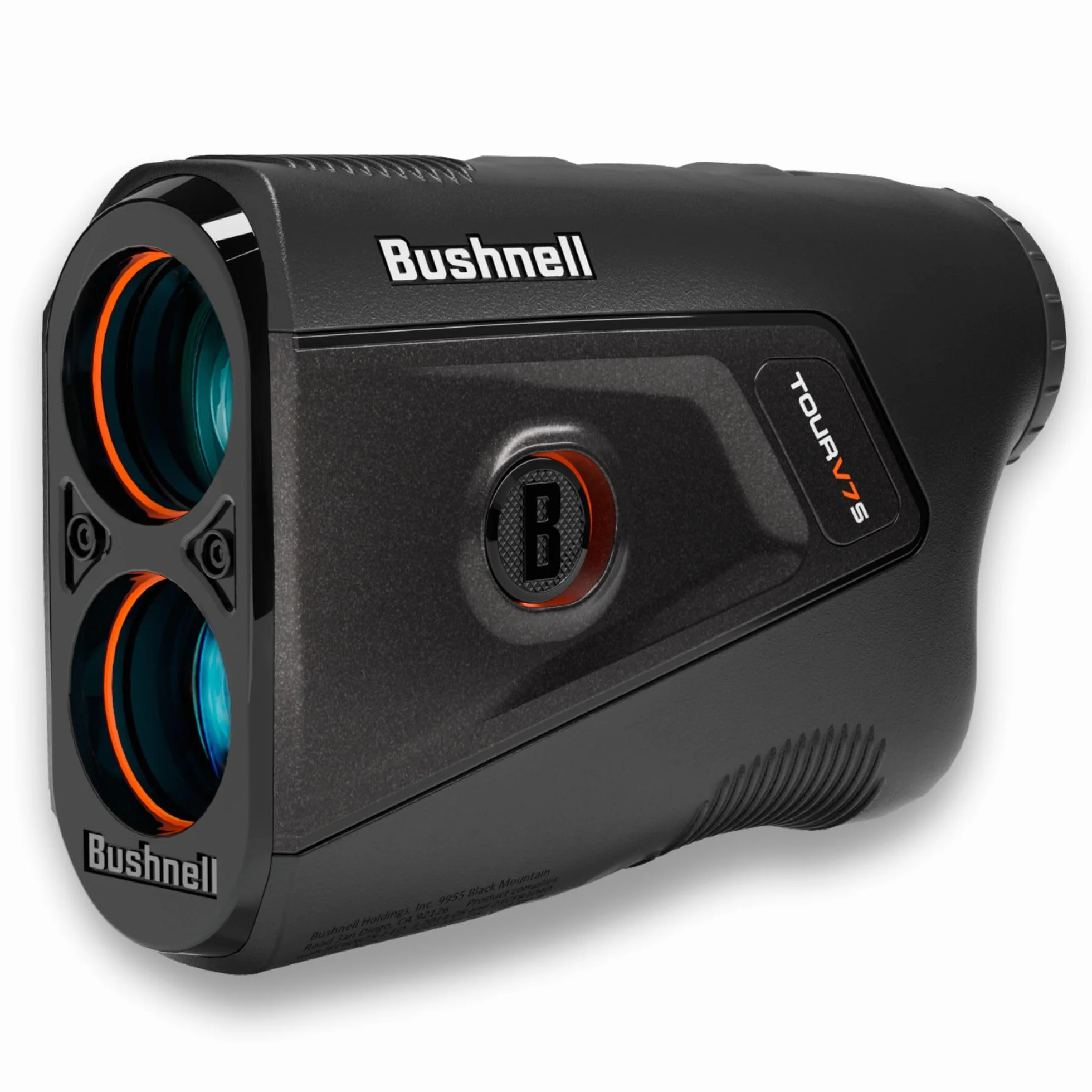 Bushnell Télémètre laser Golf Tour V7 Shift avec technologie de pente fiable, affichage double couleur, rappel de distance de distance, portée de 1 200 m et grossissement 6x
