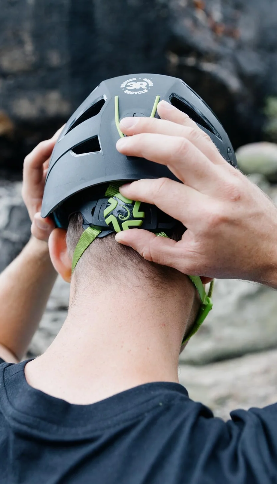 Edelrid Casque d'escalade Zodiac 3R - Taille 55-61 cm (Coque extérieure en Cordes d'escalade recyclées)