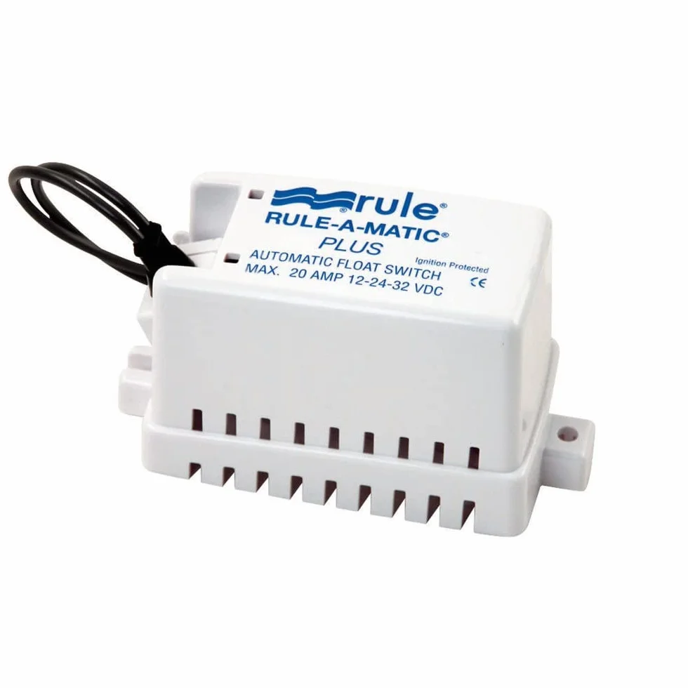 Rule Rule-A-Matic Plus Interrupteur à Flotteur, Couvert, Joints étanches à l'humidité