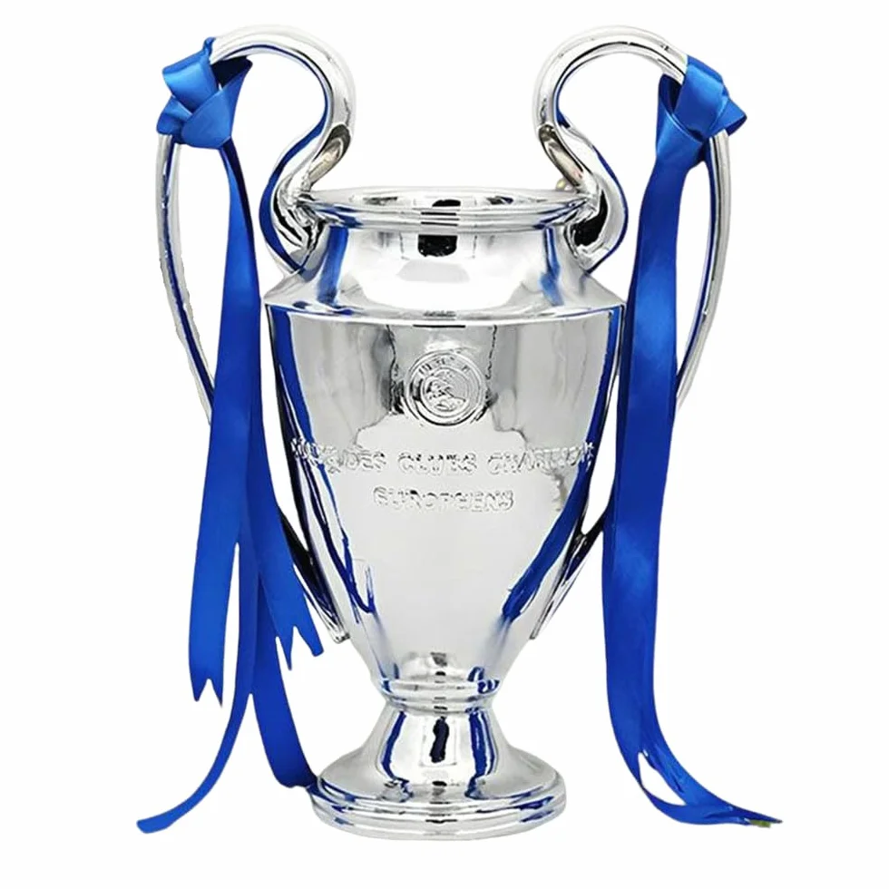 Réplique du trophée des champions de football, collection de la Ligue européenne et décoration de bureau, 77 cm, cadeau idéal pour les fans de sport
