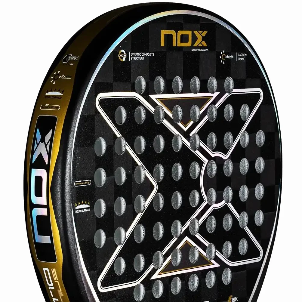 Raquette Nox AT10 Genius 18k Noir/Or (Exclusif)