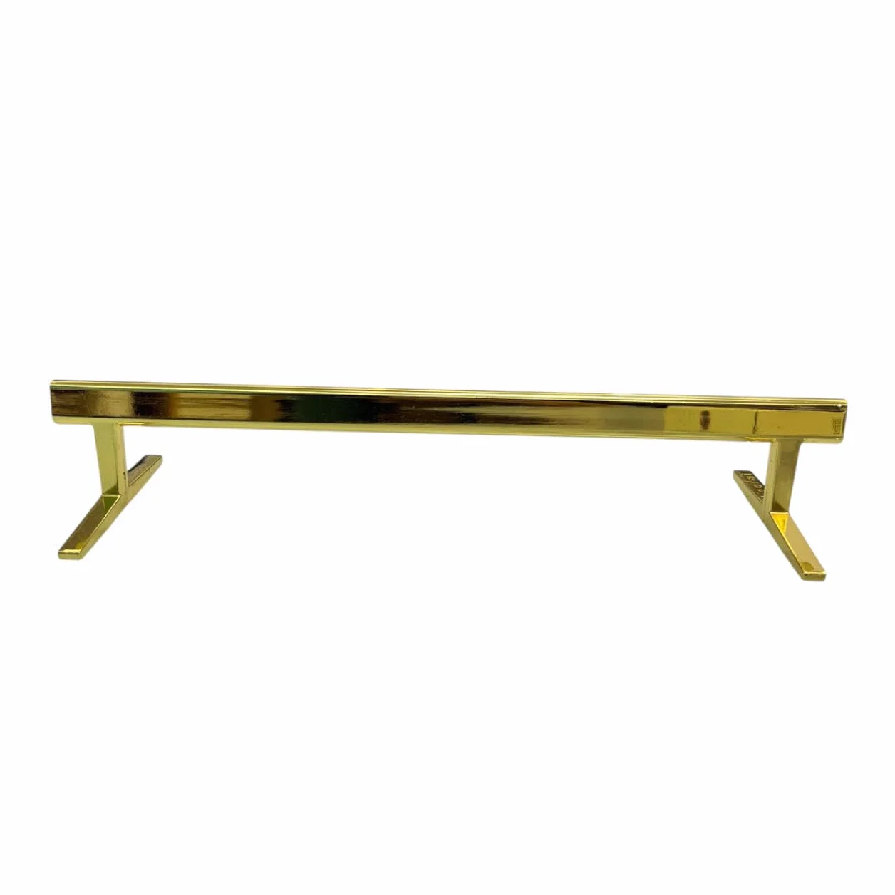 LEEFAI Mini barre de touche Pro en métal pour vos rampes et parc, 20,6 x 6,9 x 3,8 cm – Les meilleurs obstacles pour la touche – Couleur (doré)