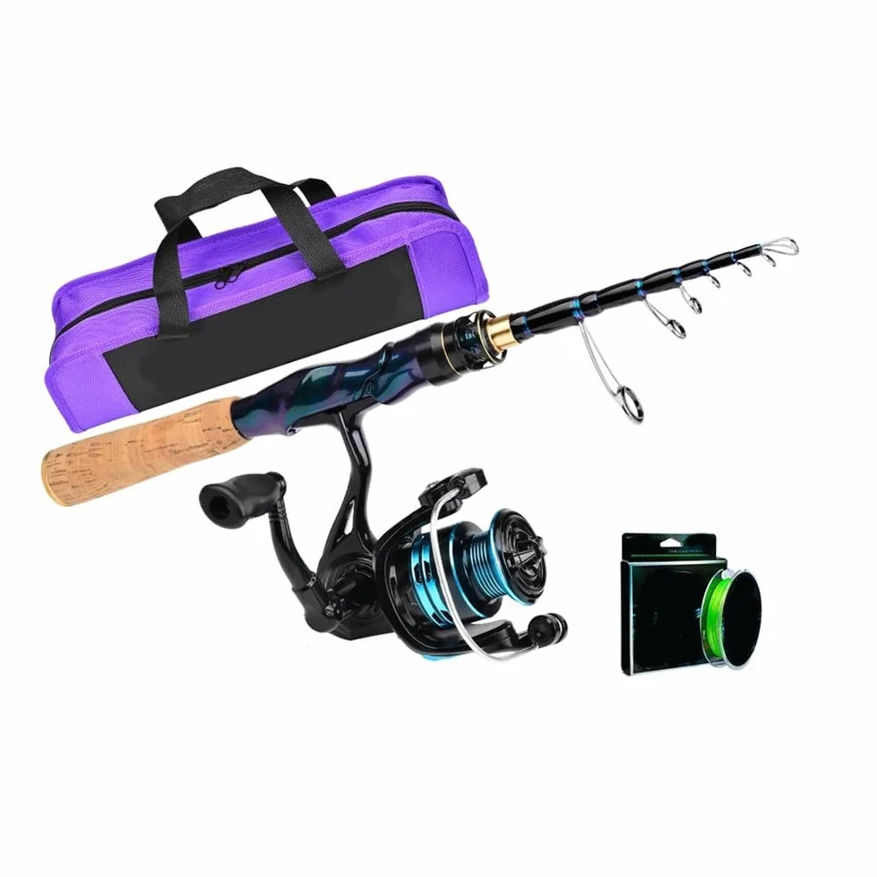 NexRen Moulinet de canne à pêche pour canne à pêche télescopique pour bateau de mer Surf Casting