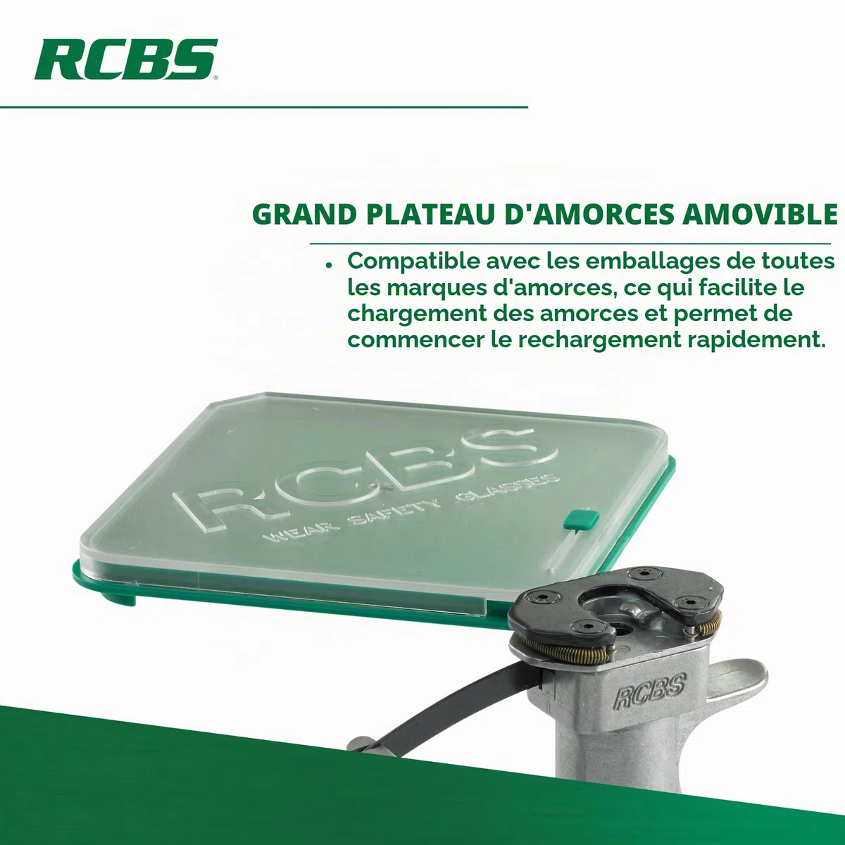 RCBS amorçage Outil à Main Universelle