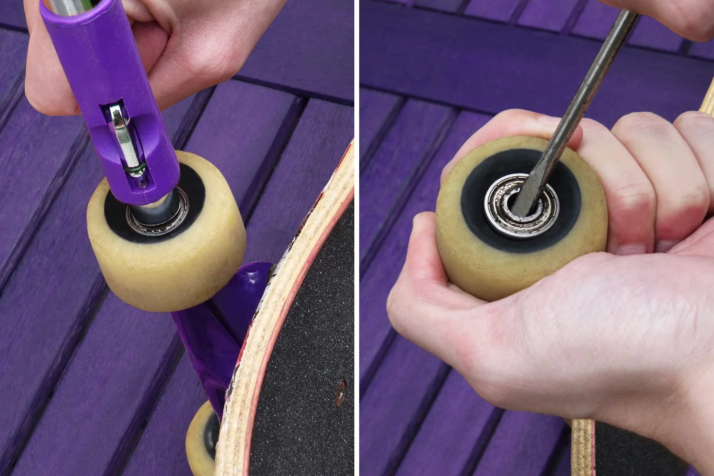 ABEC 9 Roulements à billes Premium (8 pièces) pour skateboards, rollers, longboards, waveboards, patins à roulettes, etc. | Taille unique 608 ZZ