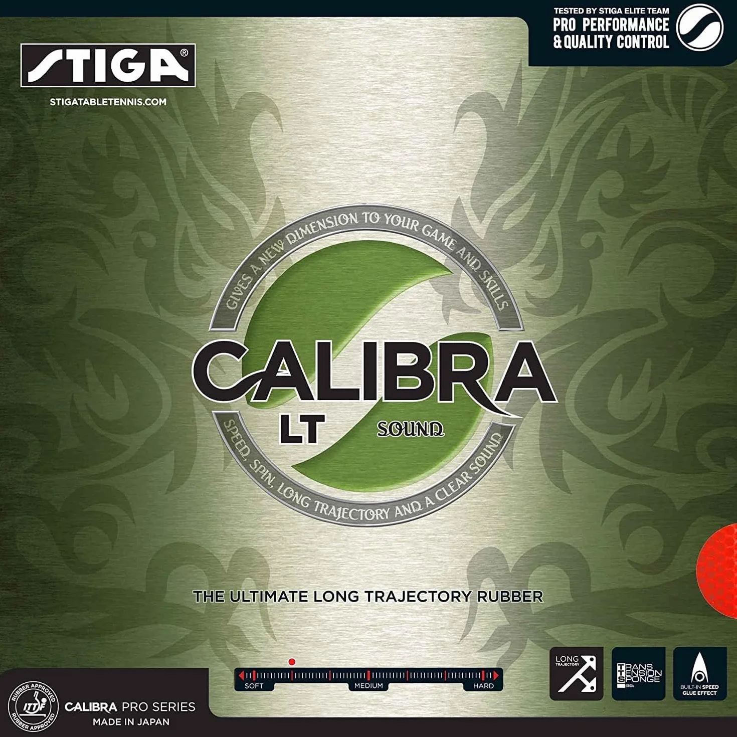 Stiga Calibra Lt Sound Max Rouge
