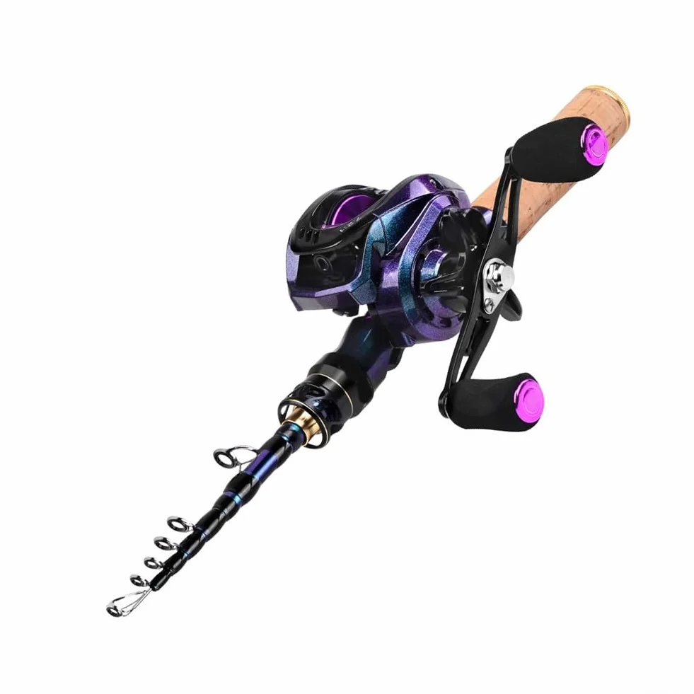 NexRen Moulinet de canne à pêche pour canne à pêche télescopique pour bateau de mer Surf Casting