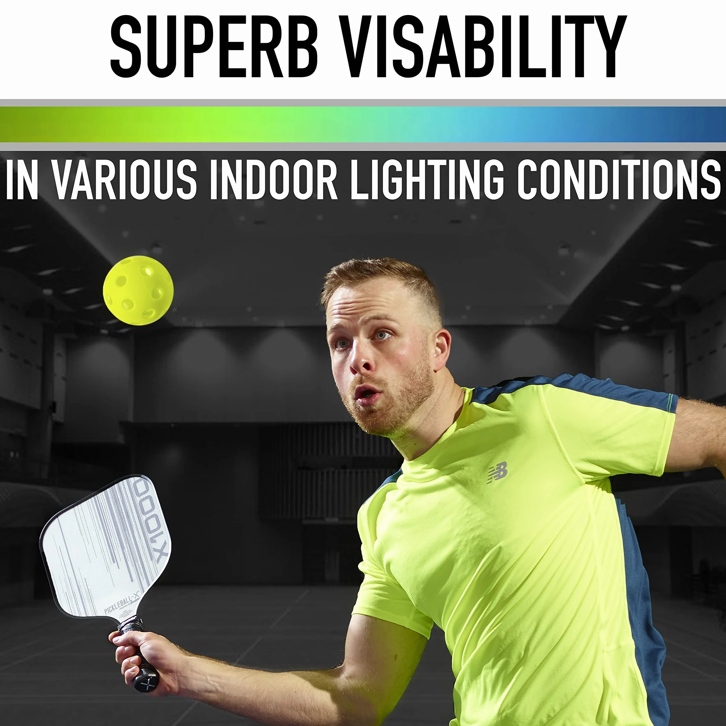 Franklin Sports X-26 Balles de Pickleball - Lot de 3 d'Intérieur, 12 d'Intérieur et 100 de Tournoi Approuvées par USA Pickleball (USAPA)