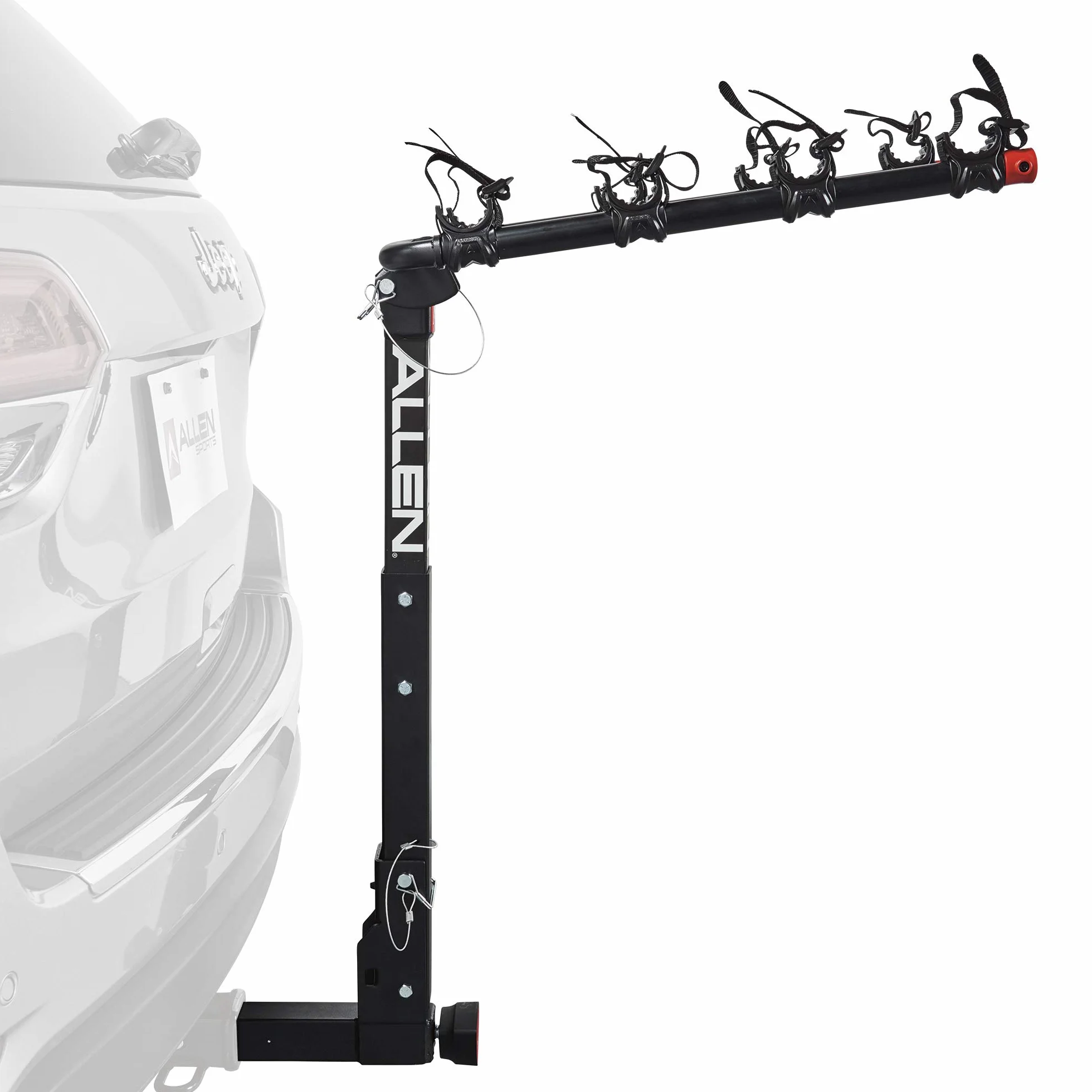 Allen Sports Porte-vélos 5 vélos pour attelage de 2"