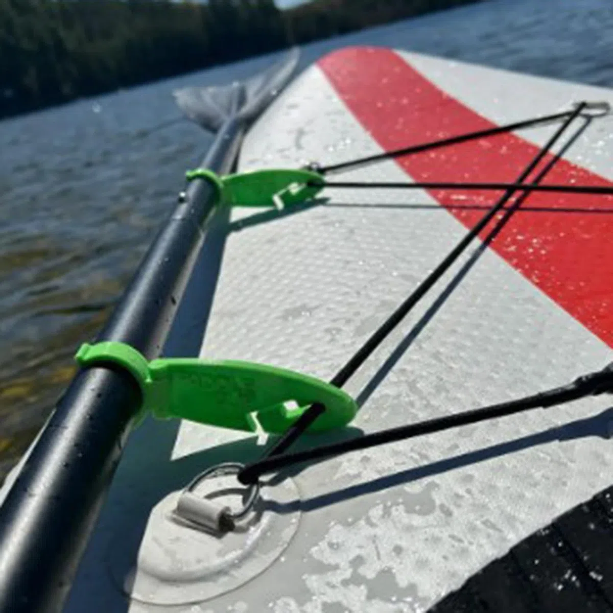 Générique Lot De 2 Pinces Extensibles pour Ailerons De Planche De Paddle, Clips De Fixation pour Planche De Paddle, Accessoires De Sports Nautiques pour Athlètes, Faciles À Installer