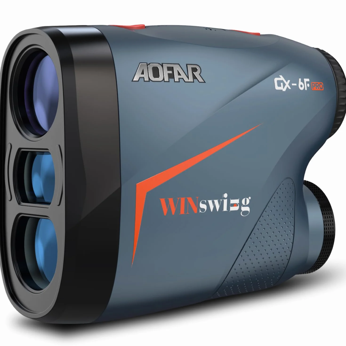 AOFAR GX-6F PRO Télémètre de Golf avec Appareils de Pente Télémètre de Mesure de Distance avec Balayage Continu, Verrouillage du Drapeau avec Vibration D'impulsion, Légal pour la Compétition, 600Yards