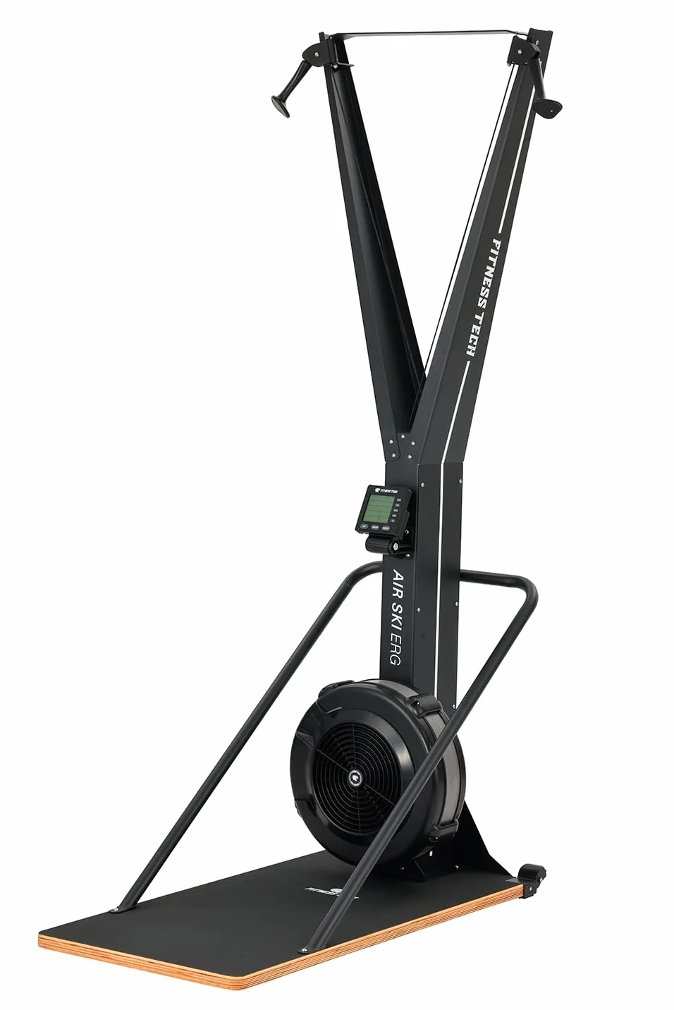 Machine Ski Erg avec Plateforme, entraînement Complet de Musculation et de Cardio, entraînement de Force à Haute Endurance, 130 X 60 X 214 Cm