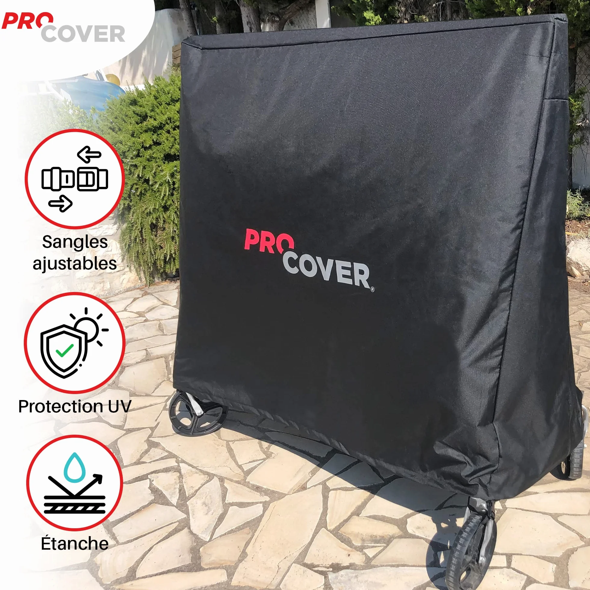 Bâche Universelle pour Table de Ping Pong, Imperméable, Ultra Résistante