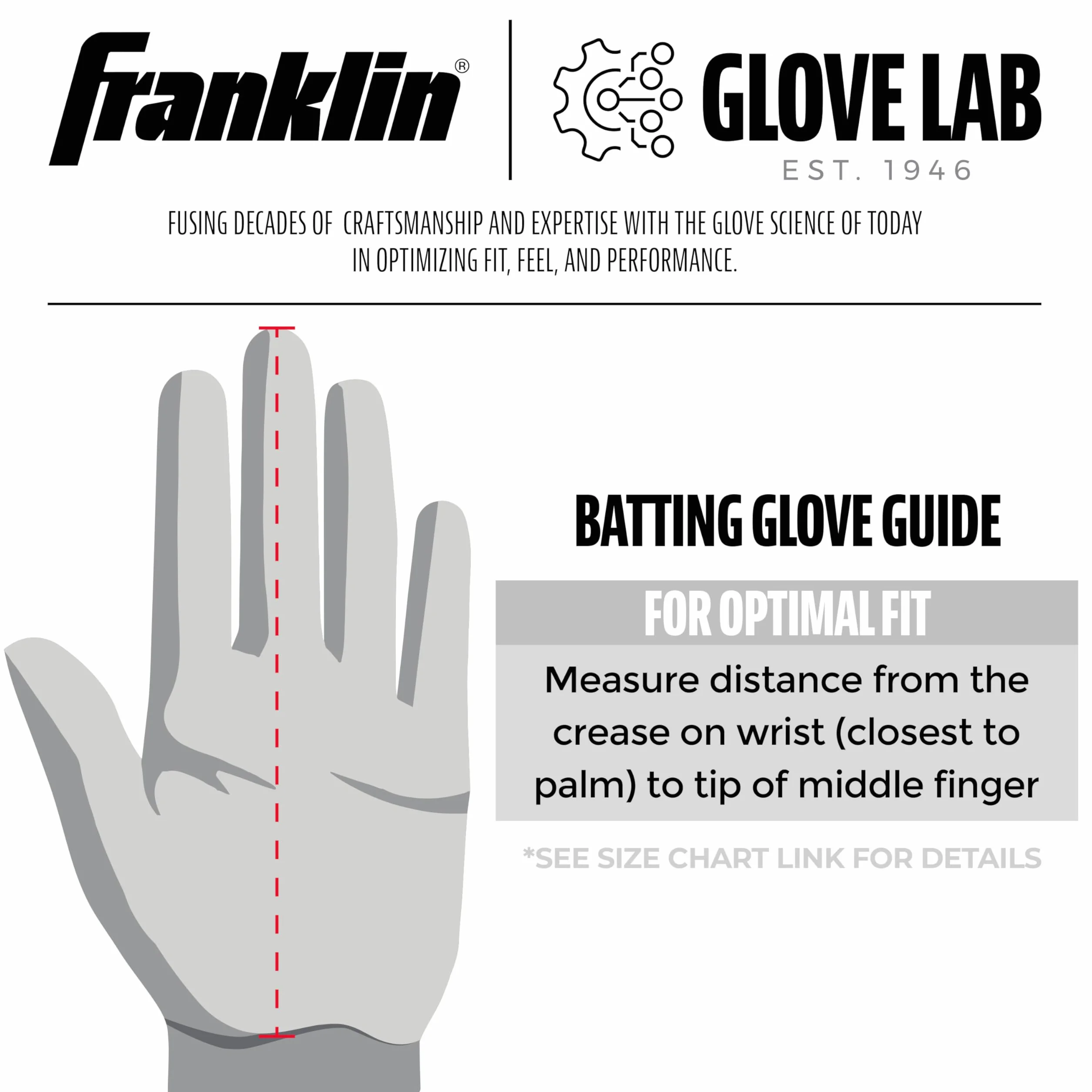 Franklin Sports MLB Shok-Sorb X Gants de frappeurs pour Baseball + Softball – Paire de Gants rembourrés Anti-piqûres pour Adultes et Jeunes – Plusieurs Couleurs et Tailles