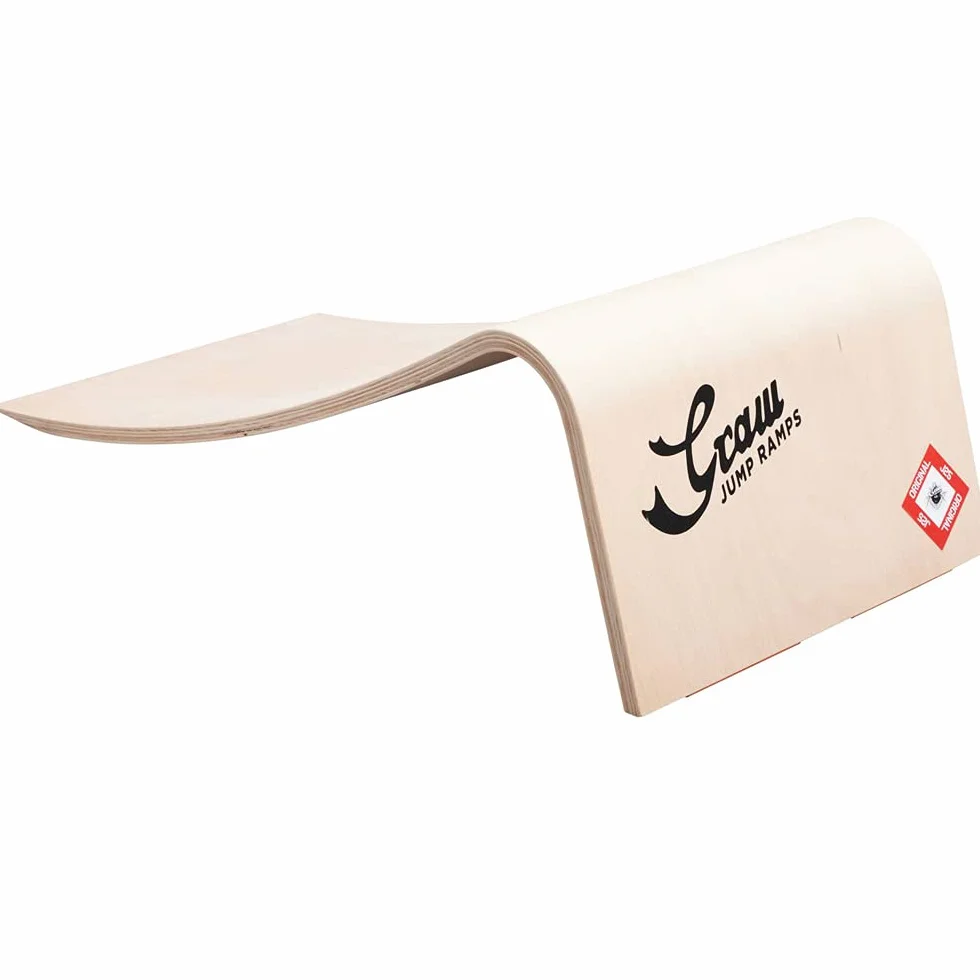 Graw Rampe de Saut (hêtre) Jeunesse Unisexe, Bois Naturel 85 x 50 x 25 cm