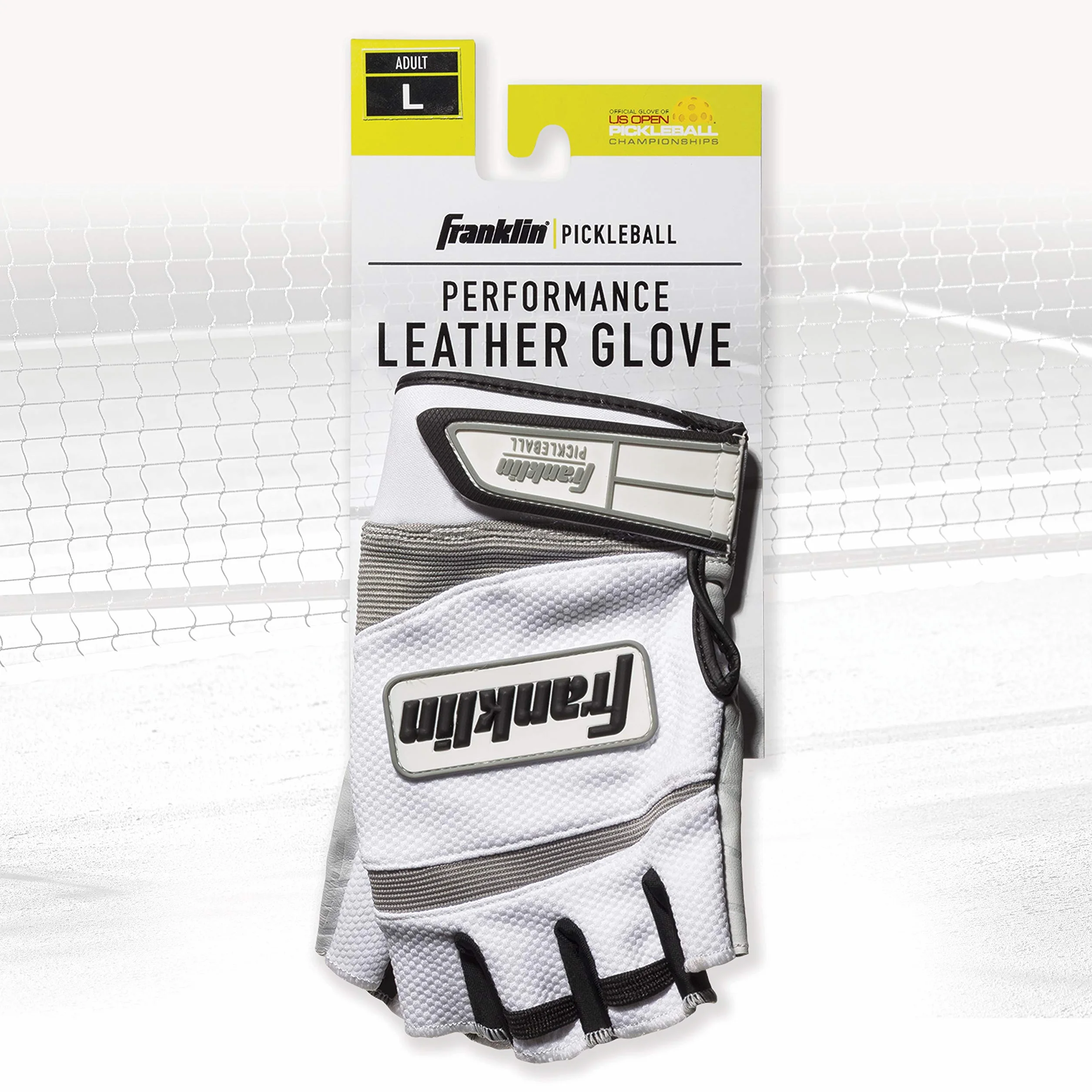 Franklin Sports Gants de Pickleball pour Adultes, pour Homme et Femme, Main Droite et Gauche, Couleur Blanche