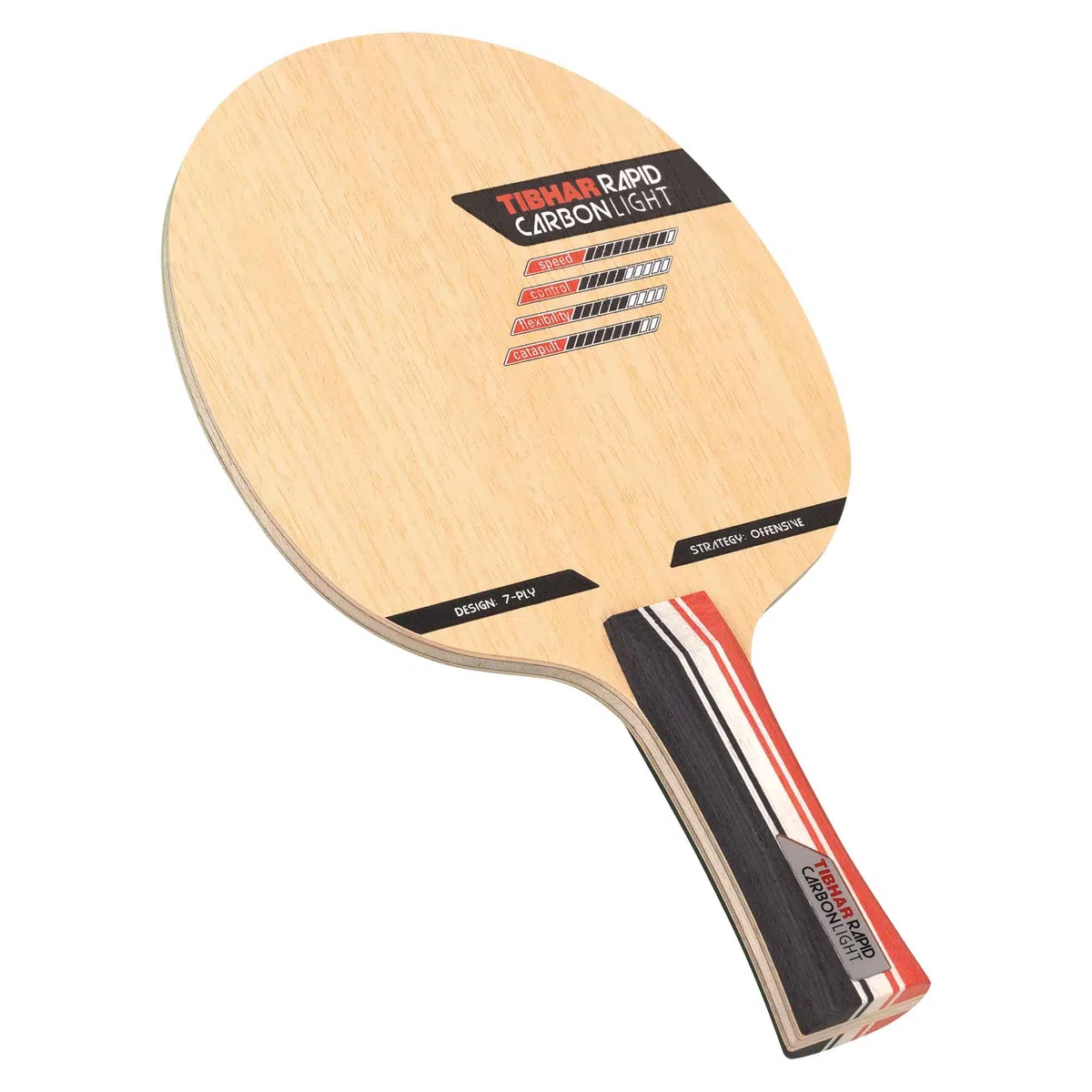 Tibhar Rapid Carbon Bois clairs