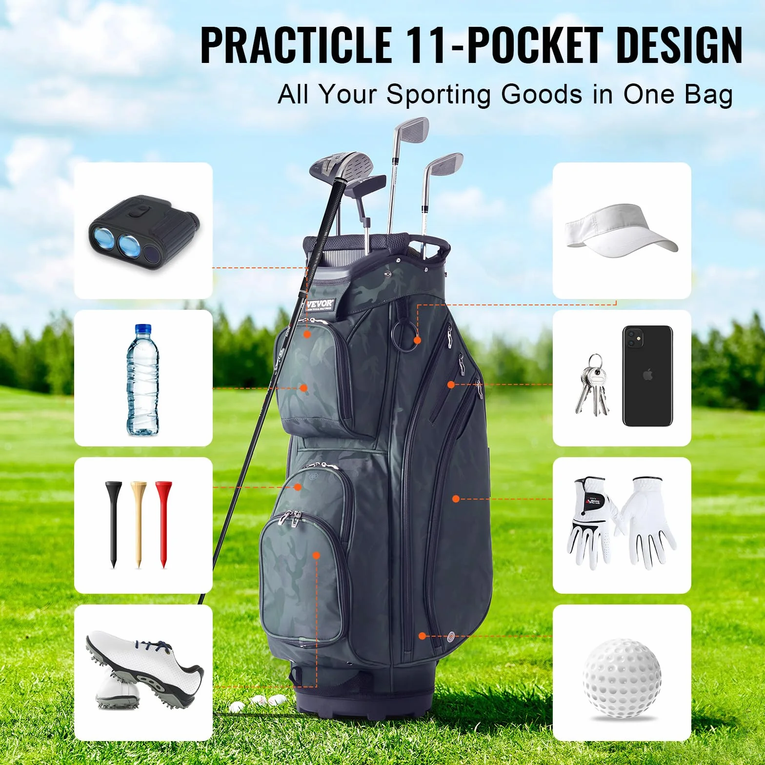 VEVOR Sac de Golf