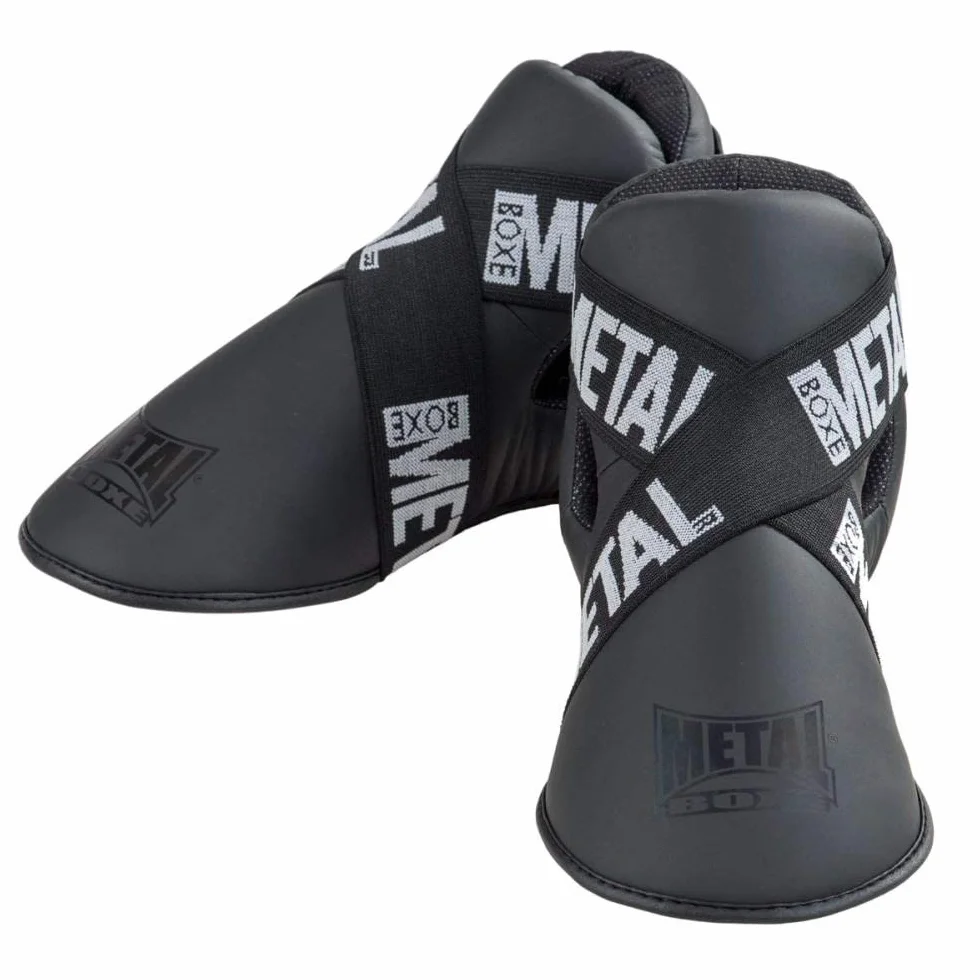 METAL BOXE Pieds Full Leger Protege Pieds Competition Blacklight XL