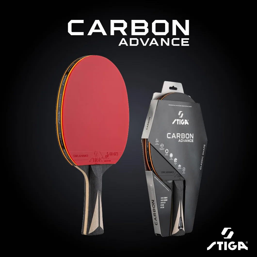 STIGA Carbon Advance Raquette de Tennis de Table