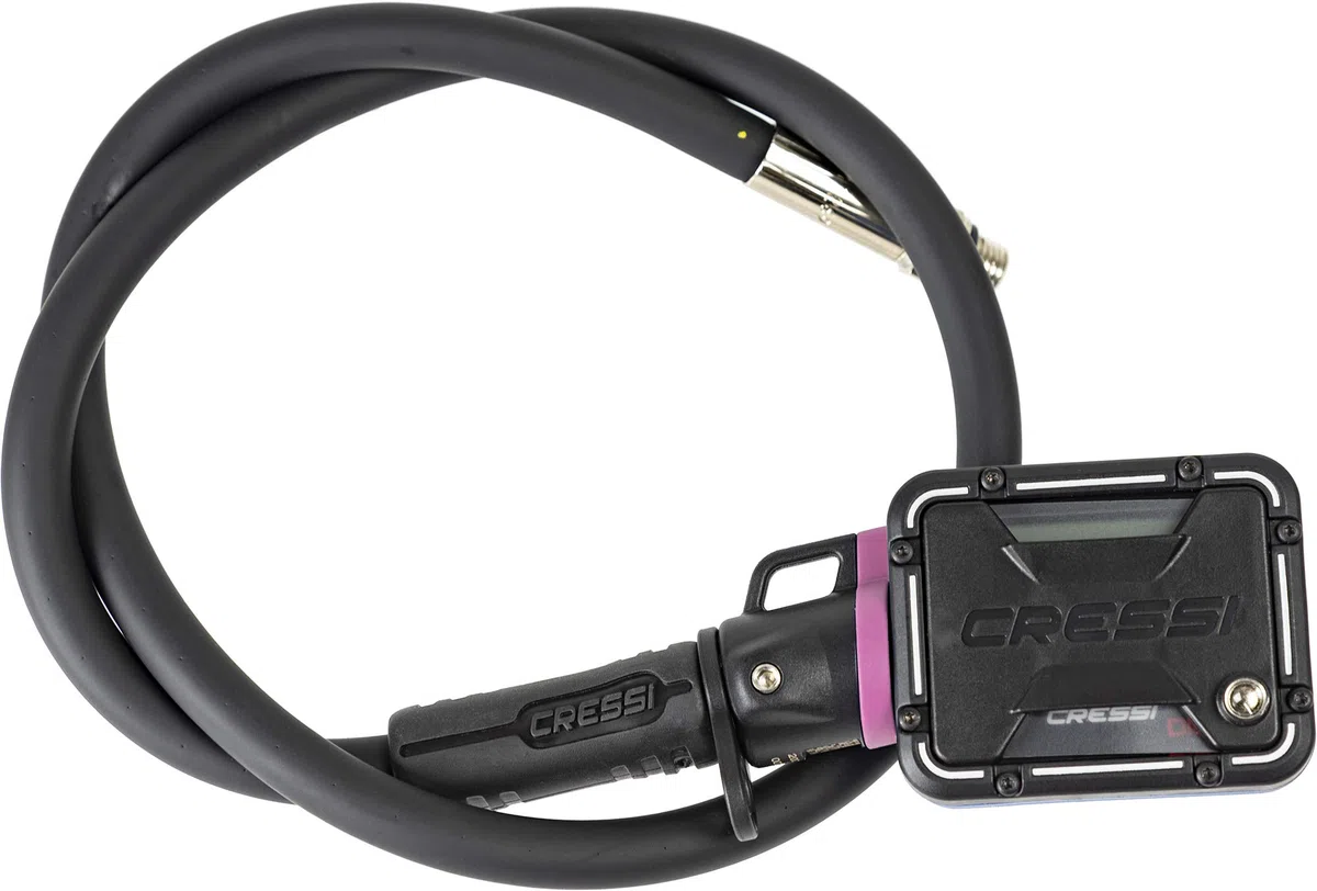 CRESSI - EKC 800040/391 : CRESSI - EKC 800040/391 : manomètre, jauge de profondeur, thermomètre, montre de plongée numérique DIGI 2 couleur rose