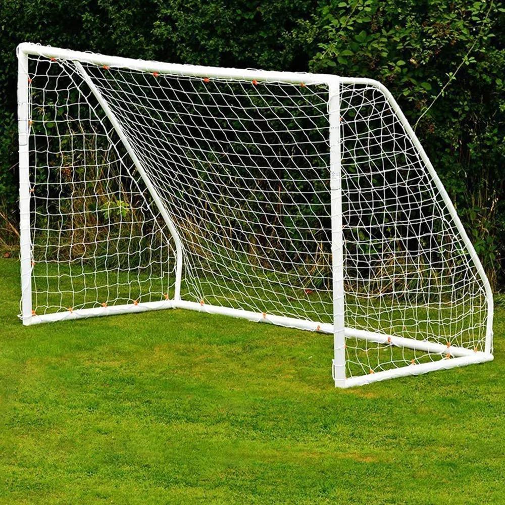 2,4X 1,8X 0,5X 1,2M Filet de But de Football en Polypropylène, Sport Durables, Équipement d'Entraînement du Football Enfant Adulte pour Jardins,Parcs,Plages (B)