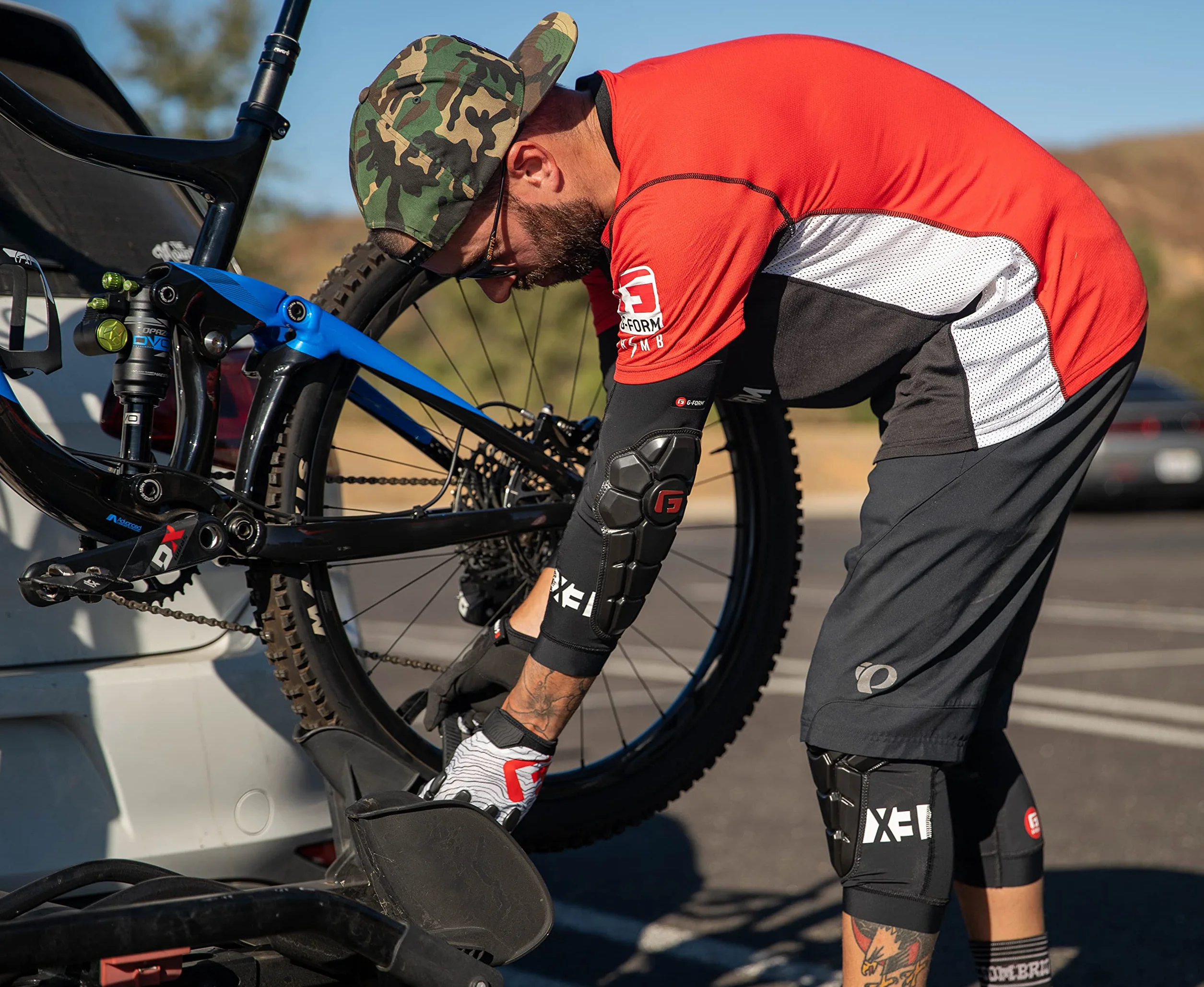 G-Form Pro-X3 Coudières - Coudières pour Dirt Bike et Mountain Bike - Accessoires vélo