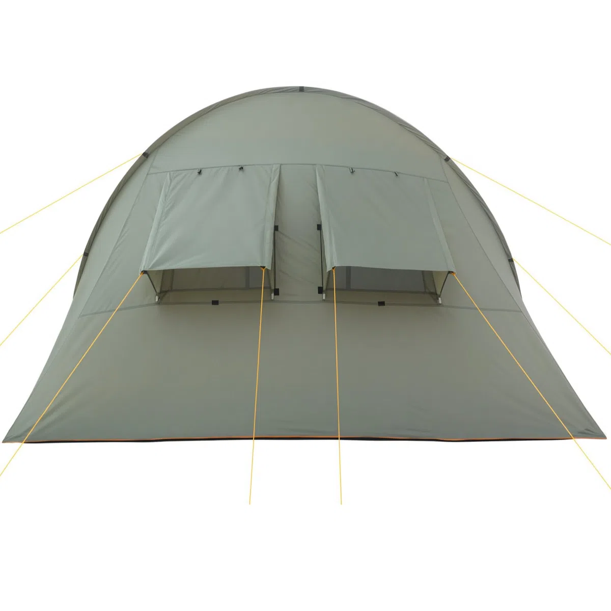 CampFeuer Tente Tunnel pour 4 Personnes « TunnelX » | Tente Tunnel avec auvent | Coupe-Vent, imperméable, Ultra légère | Tente de Camping avec moustiquaire | Tentes pour Camping, extérieur, Plage et