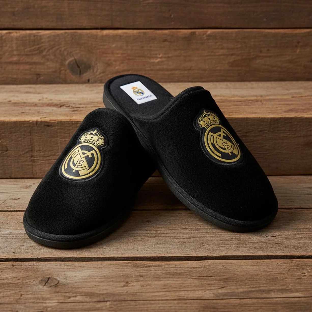 MARPEN Chaussures de maison Real Madrid CF officielles saison 24/25 homme femme légères hiver