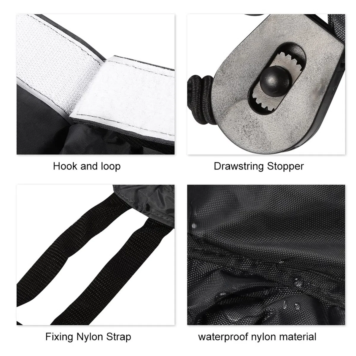 Jupe de pulvérisation professionnelle en nylon pour sports nautiques, kayak, canoë en plein air (noir)