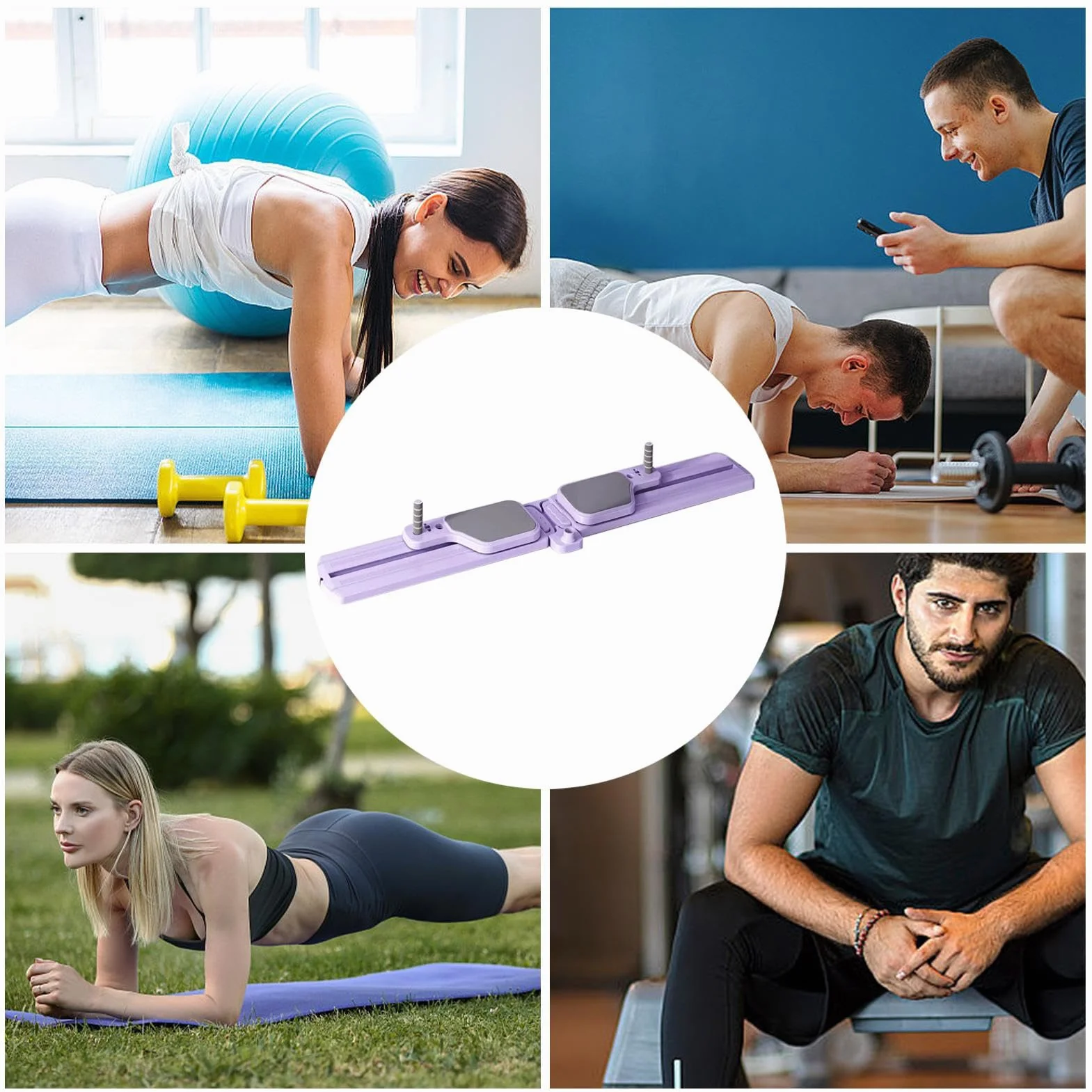 Ski Ski Machine, Entraîneur De Fitness Intérieur, Équipement De Minceur Cardio, Entraîneur D'entraînement Total du Corps, Conception De Mouvement À Faible , 59,06x5,91x5,51 Pouces, pour Le